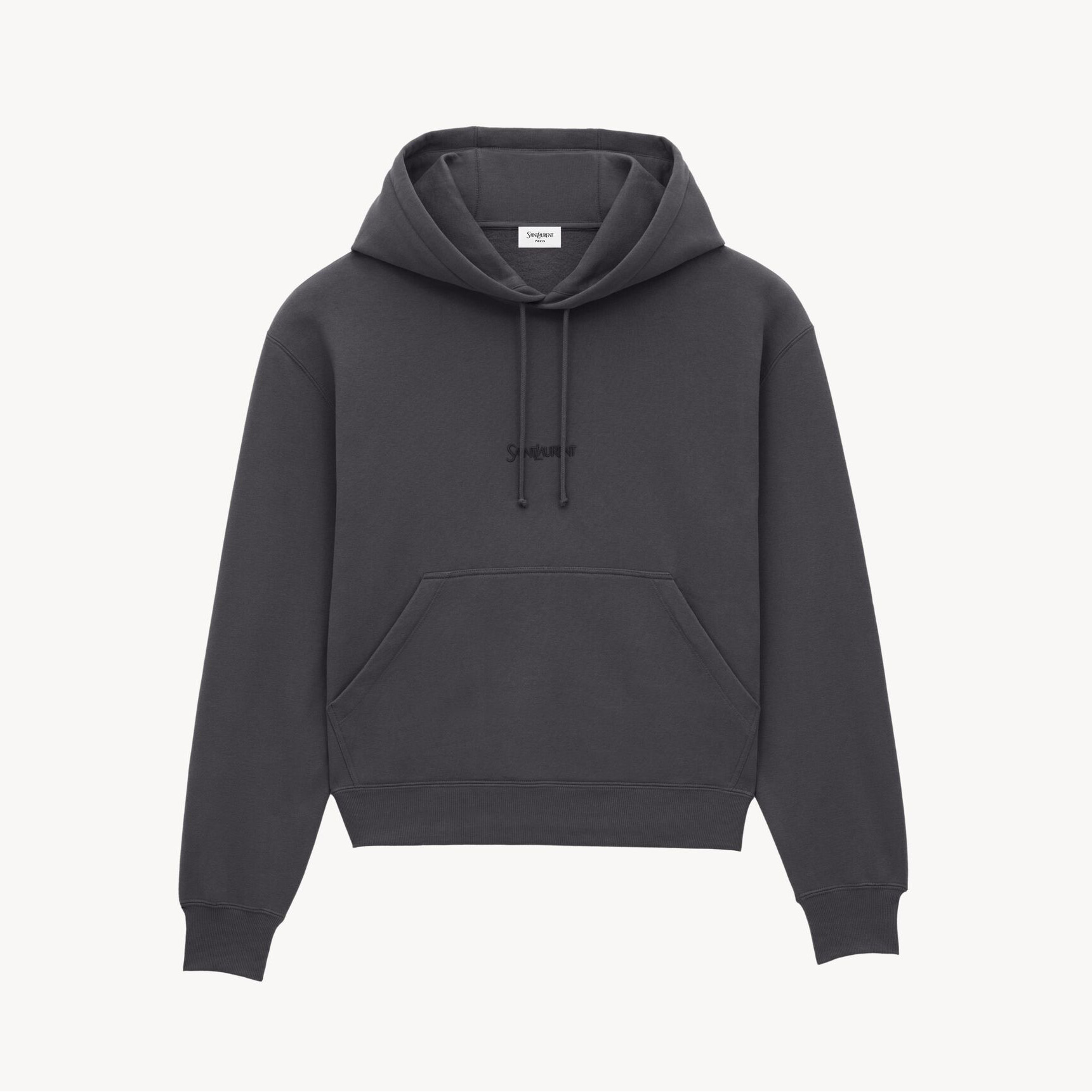 NIGO Saint Laurent Men's Spring/Autumn Solid Colour Casual Letter Embroidery Hooded Drawstring Pullover Long Sleeve Sweatshirt Pullover Hoodie #nigo78282
