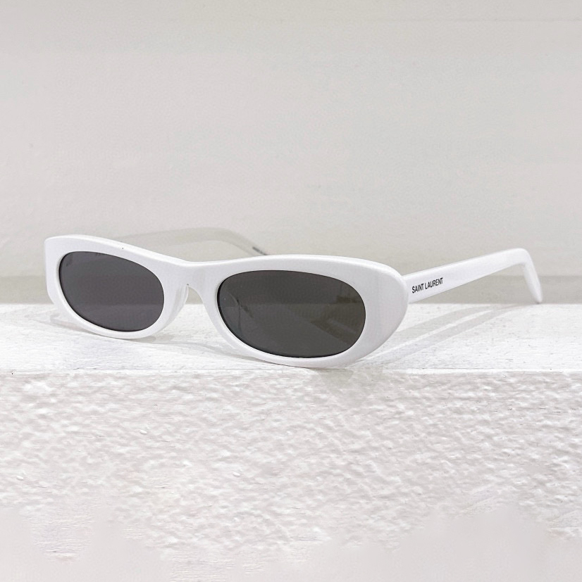 NIGO SAINT LAURENT Men's And Women's Fashion Classic Simple Oval Cat Eye Sunglasses Eyewear Accessories #nigo78293