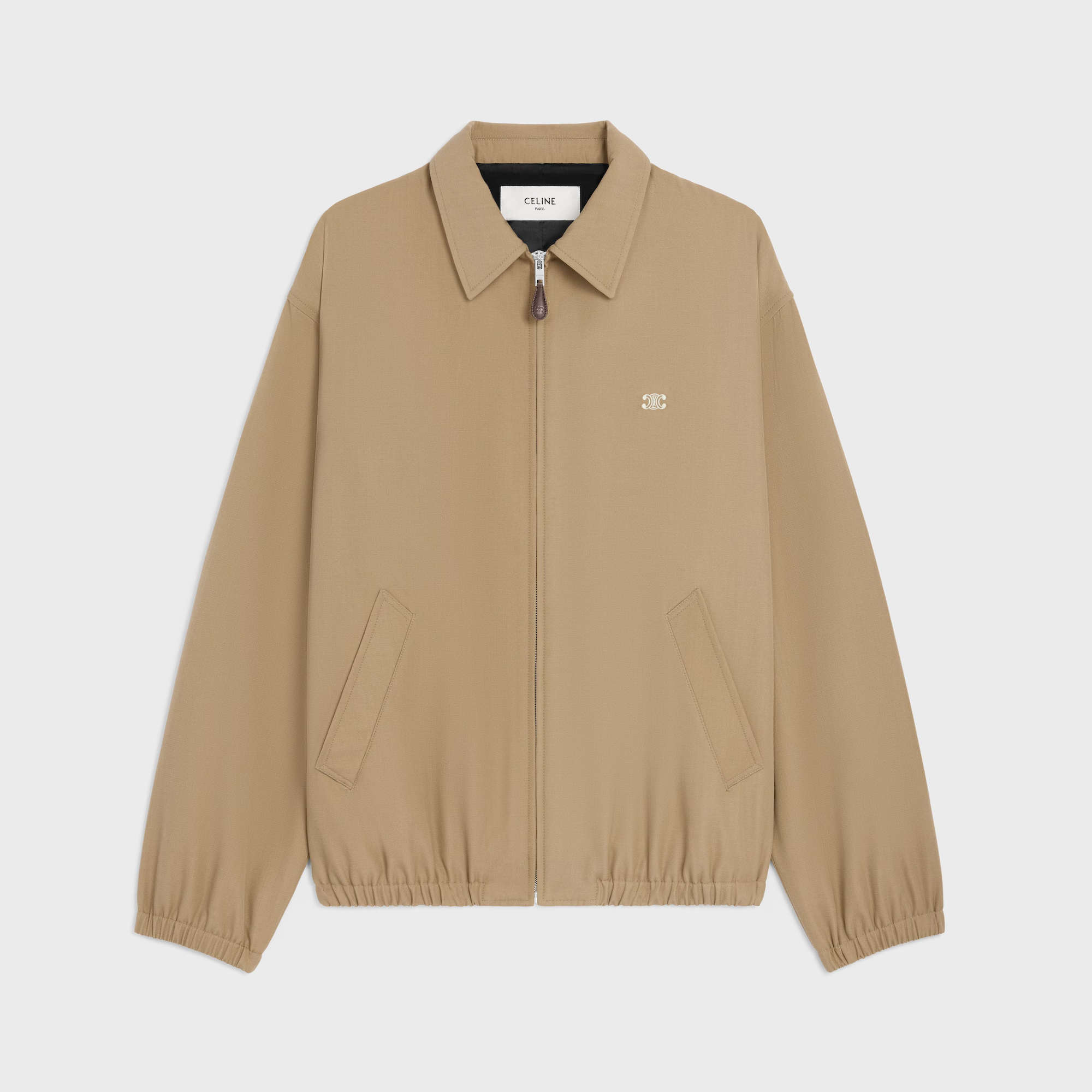 NIGO Celine Men's And Women's Autumn/Winter Fashion Casual Solid Color Zipper Neck Embroidered Printed Jacket #nigo78347