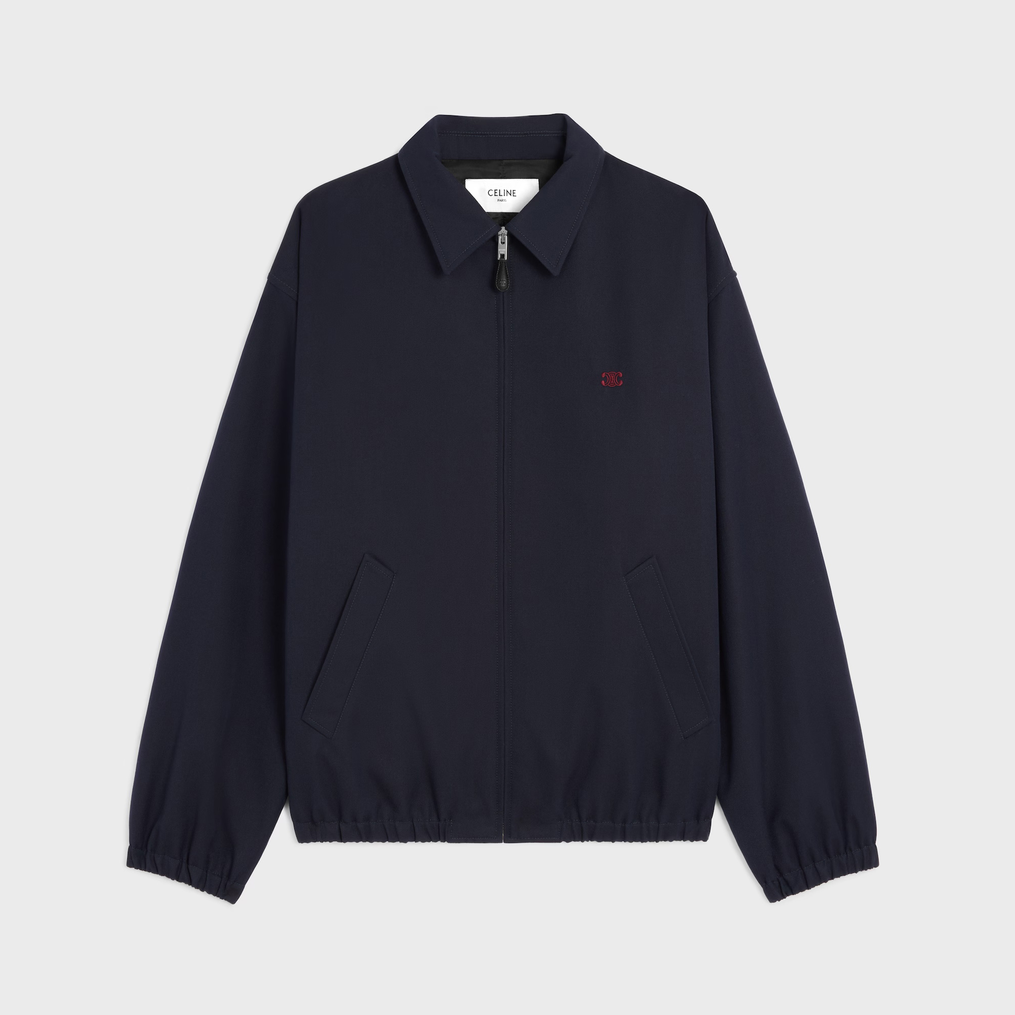 NIGO Celine Men's And Women's Autumn/Winter Fashion Casual Solid Color Zipper Neck Embroidered Printed Jacket #nigo78347