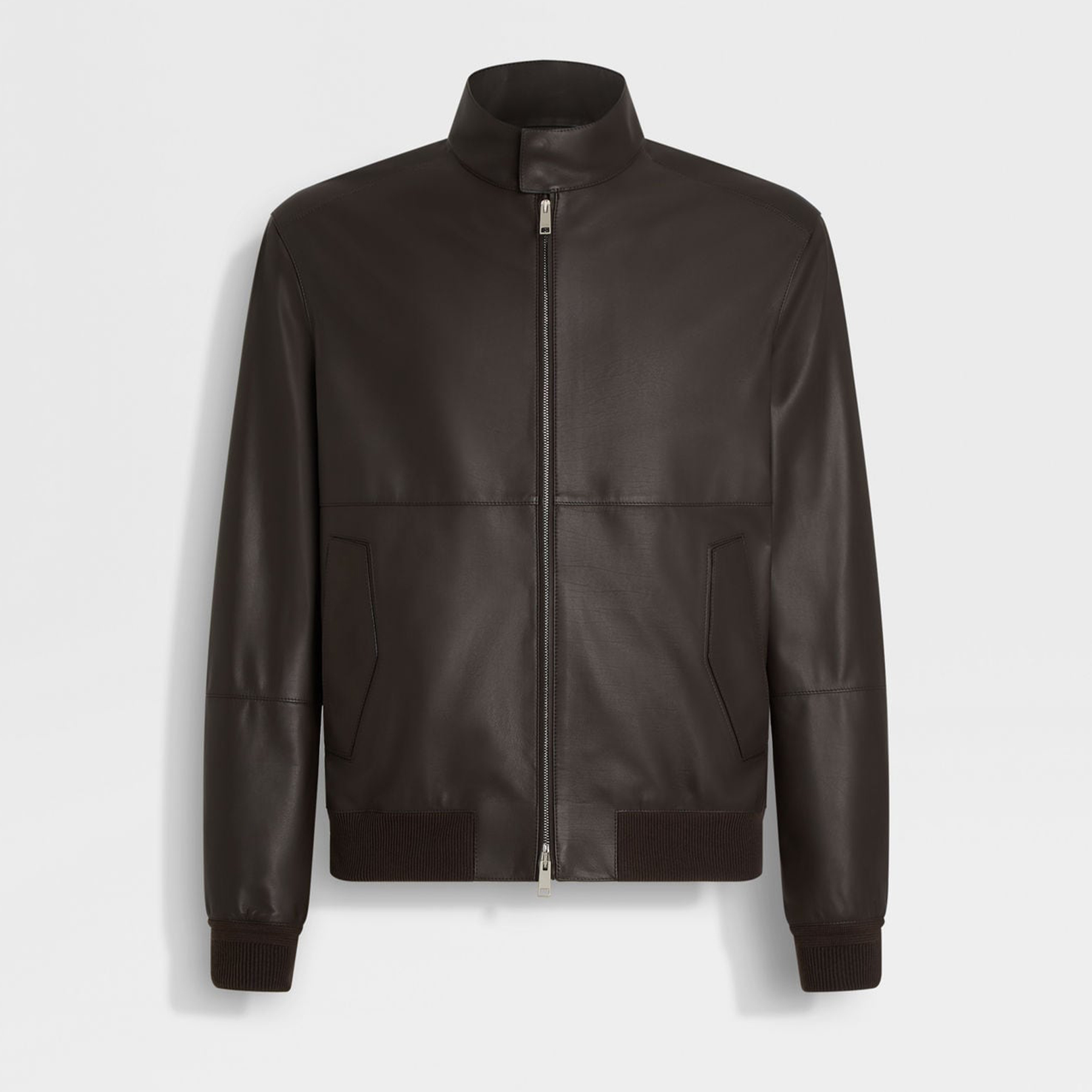 NIGO Ermenegildo Zegna Men's Fall And Winter Flight Jacket Leather Jacket Fashion Temperament Zipper Premium Design Jacket Ngvp #nigo2249