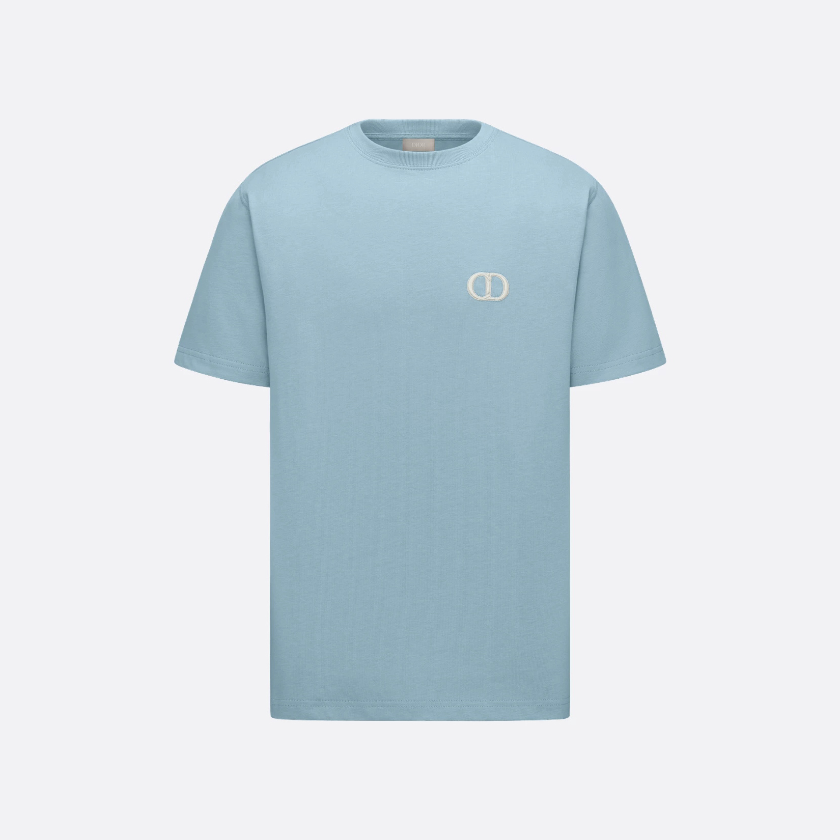 NIGO Dior Men's Summer Fashion Casual Solid Color Round Neck Cotton CD Embroidered Logo Loose Fit T-Shirt #nigo78374