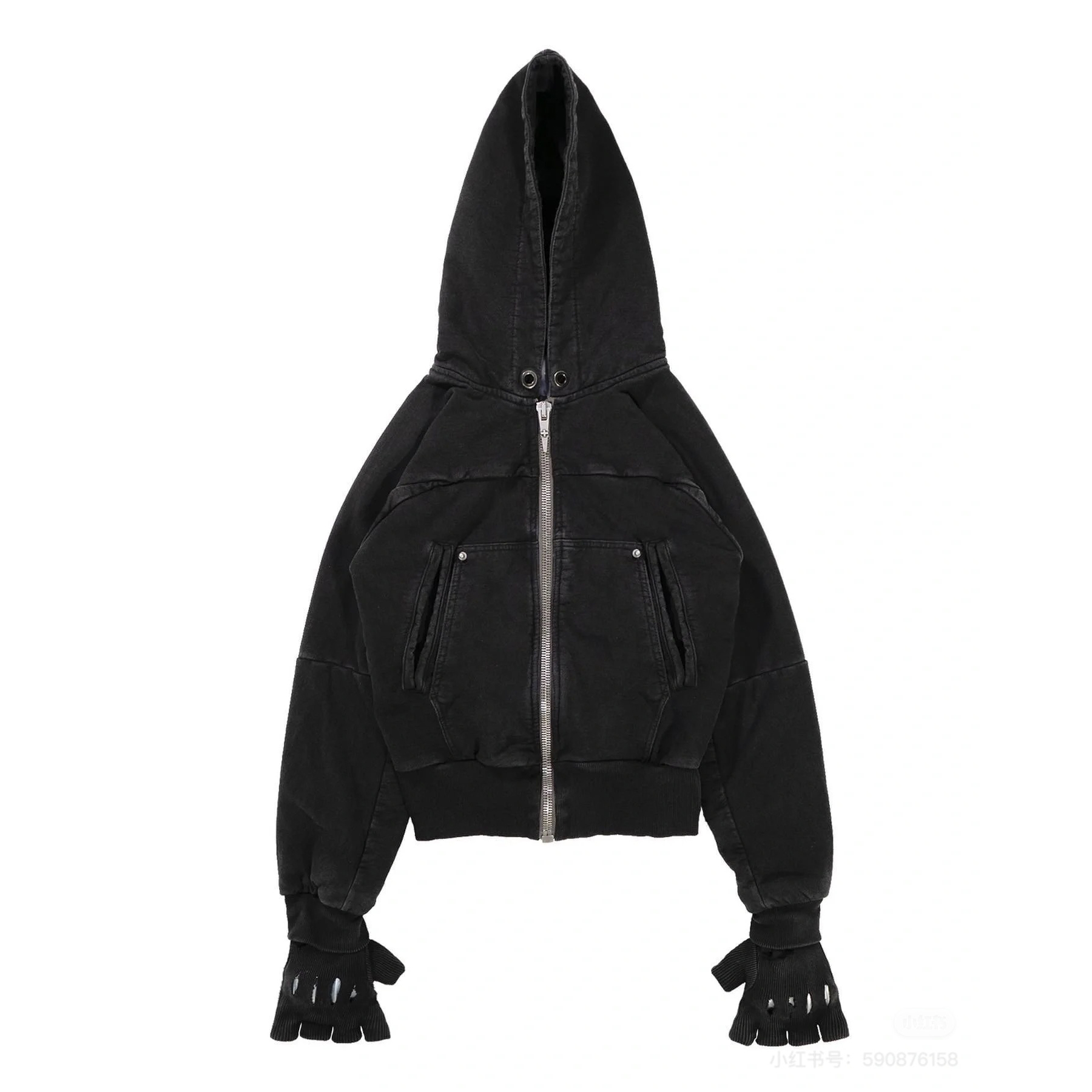 NIGO Shineluxury Studios Zipper Jacket Italian Terry Cotton Global Limited Fashion Trend High Street Short Hooded Sweatshirt Jacket Men's Fall And Winter Ngvp #nigo2256