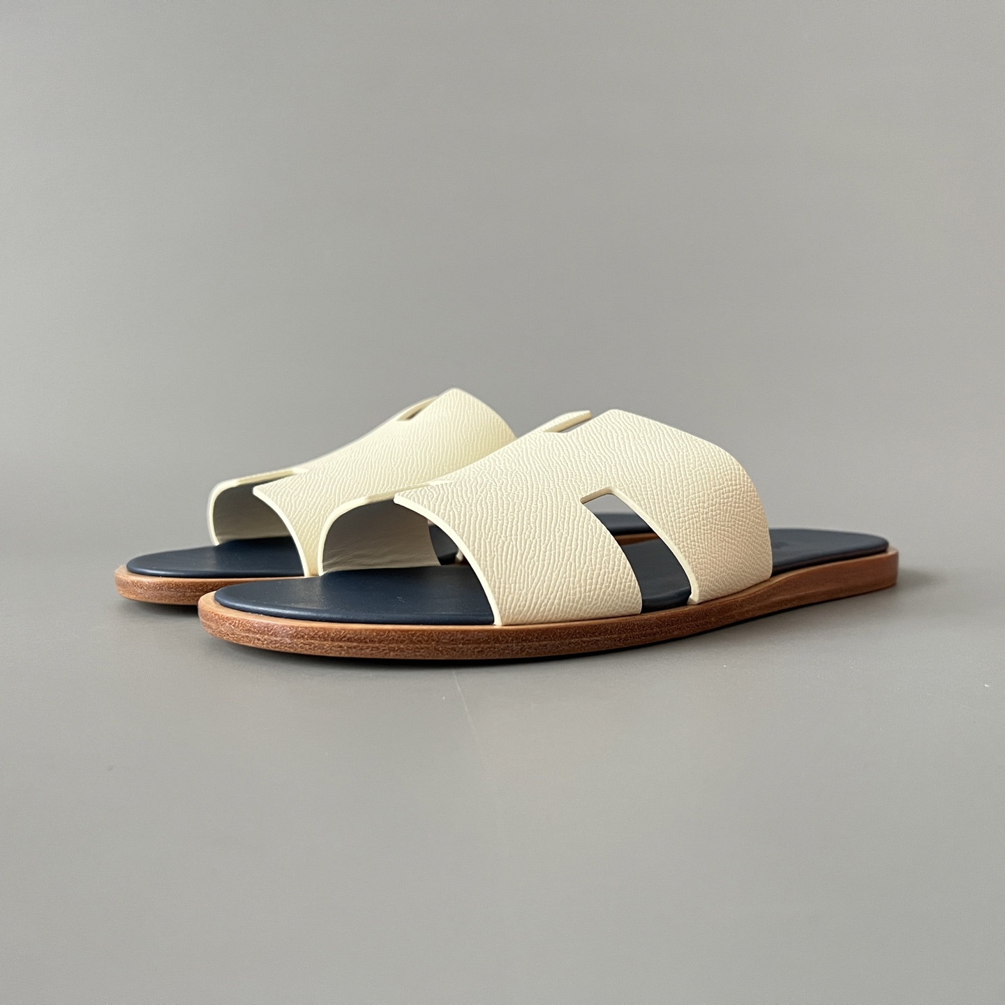 NIGO Hermes Men's And Women's Spring/summer Fashion Casual Round Toe Slip On Flat Sandals Woven Canvas Sandals Shoes #nigo78416