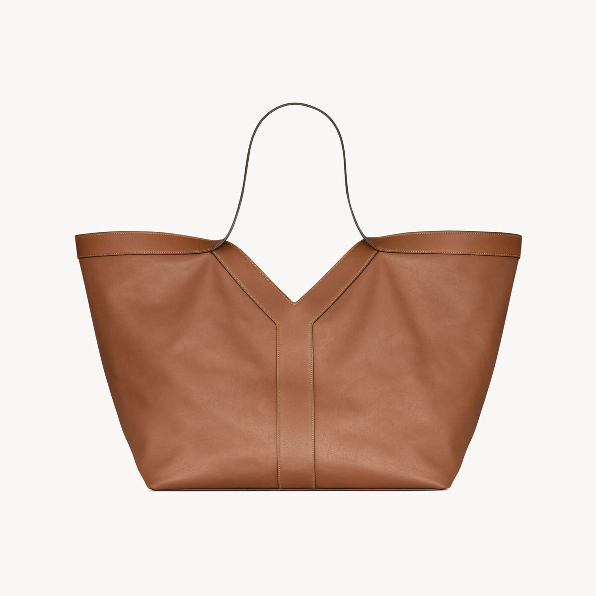 NIGO SAINT LAURENT Women's Fashion Classic Solid Color Leather Brand Logo Hook Closure Tote Bag Handbag Bags 839976-AAEB3-1000 #nigo78415