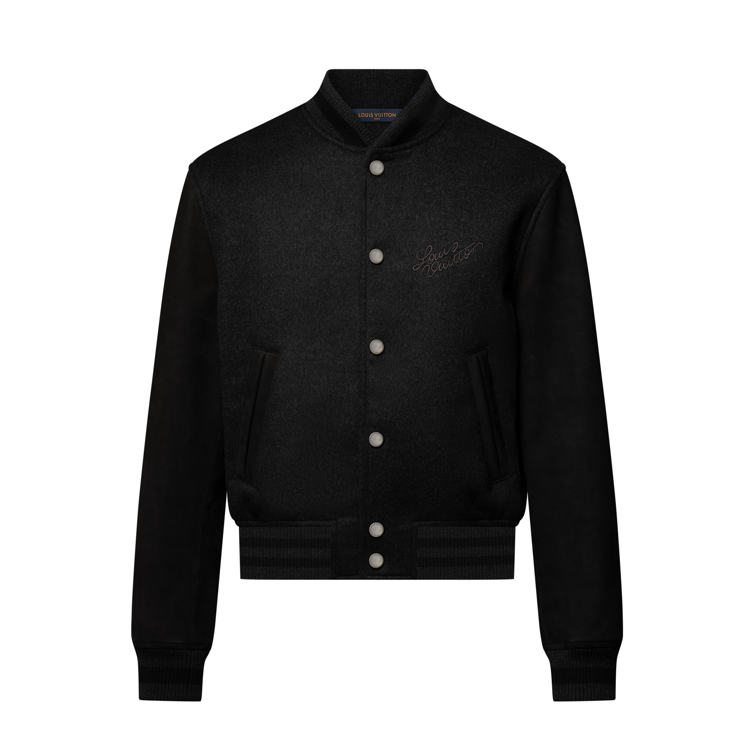 NIGO Louis Vuitton Men's Spring/autumn Fashion Casual Solid Color Single Breasted Suede Sheepskin Leather Jacket Sweatshirt Jacket #nigo78395