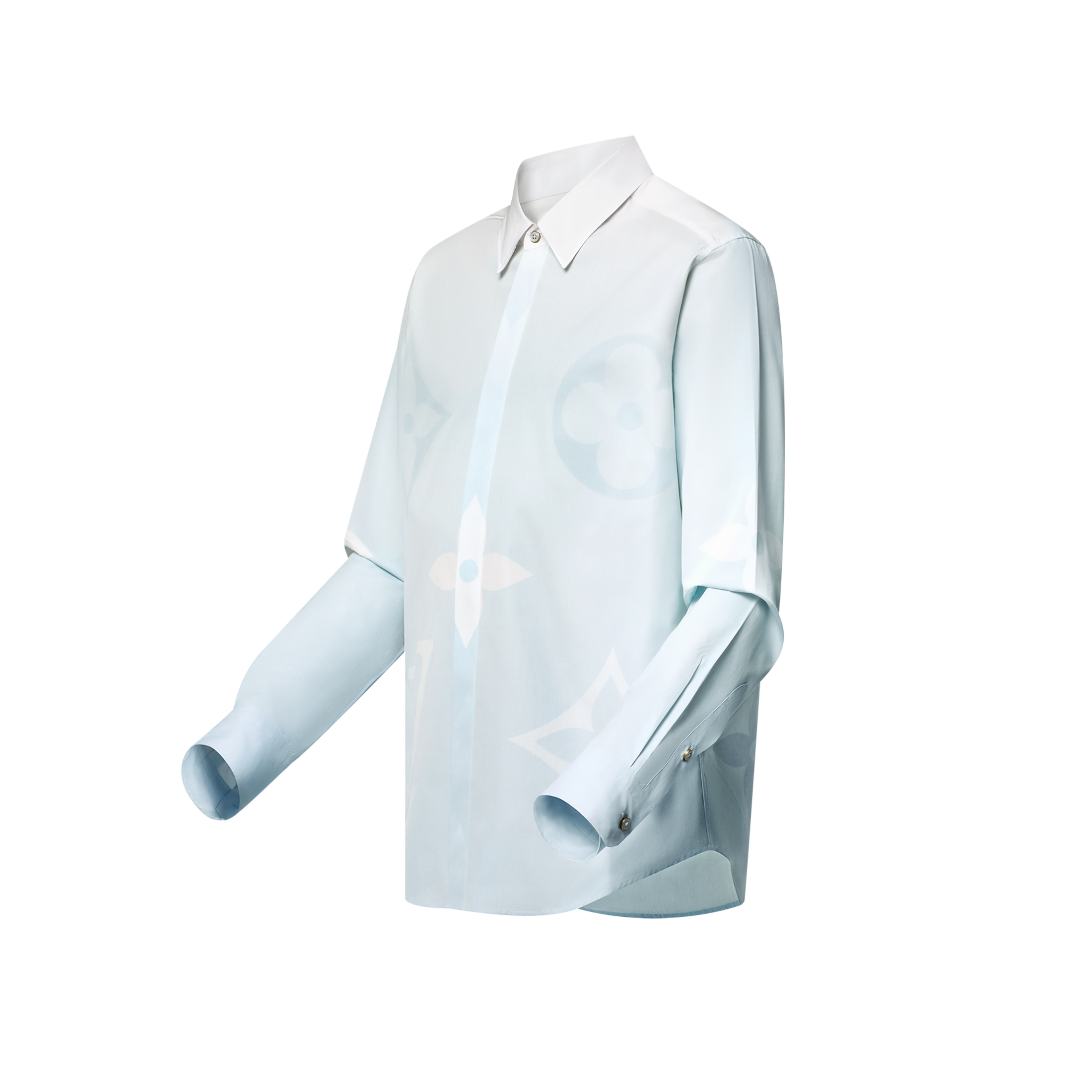 NIGO Louis Vuitton Men's And Women's Spring/summer Fashion Casual Single Breasted Classic Printed Collared Long Sleeved Shirt #nigo78428