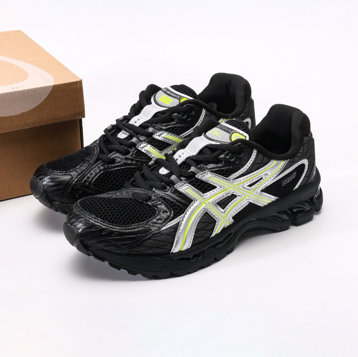 NIGO Asics x KITH Gel-Kayano Men's and Women's Spring/Autumn Fashionable Casual Round Toe Lace Up Mesh Low Top Breathable Running Shoes Sports Shoes #nigo78423