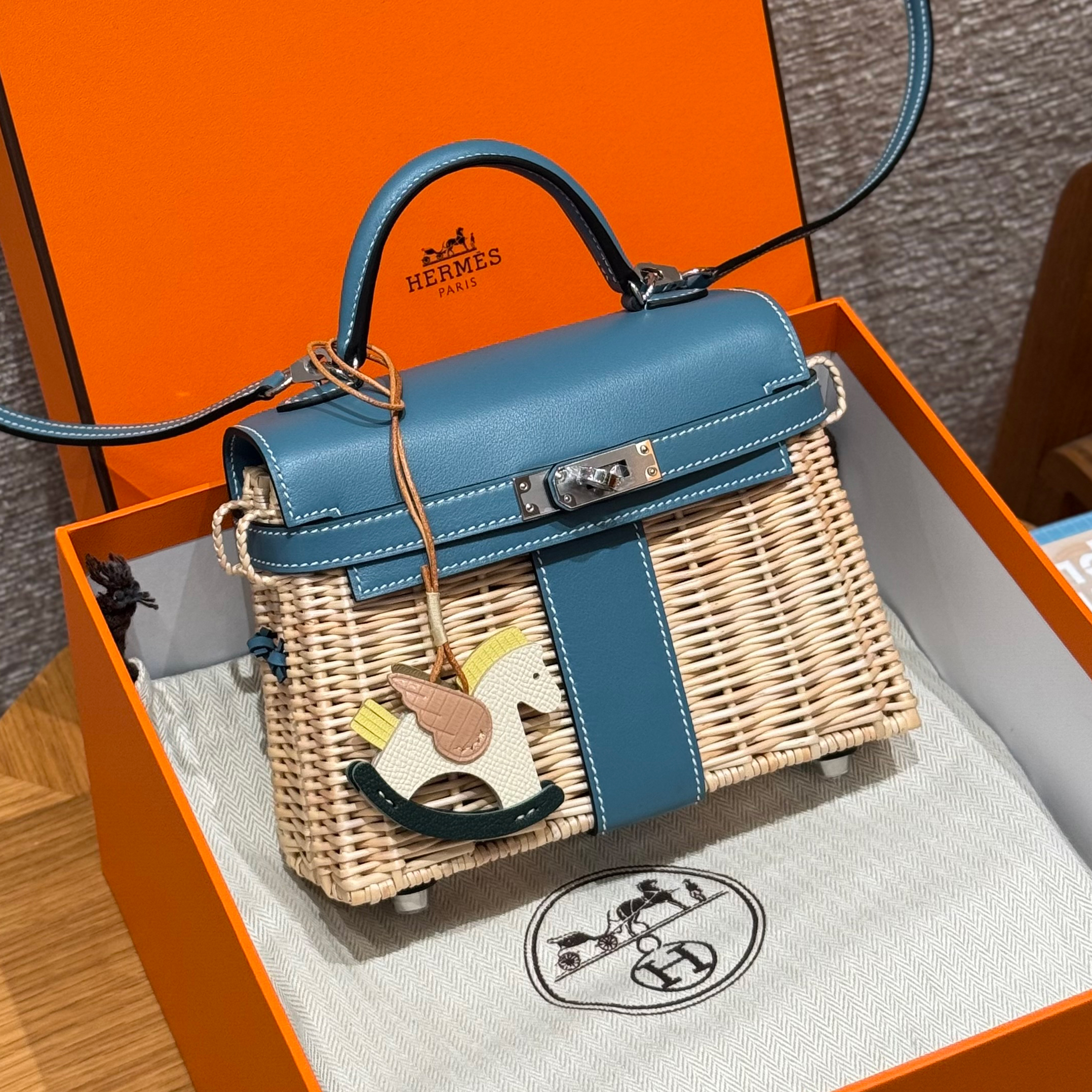 NIGO Hermes Women's Classic Fashion Silver Buckle Leather Wicker Handbag Crossbody Bag Shoulder Bag Bags #nigo78424