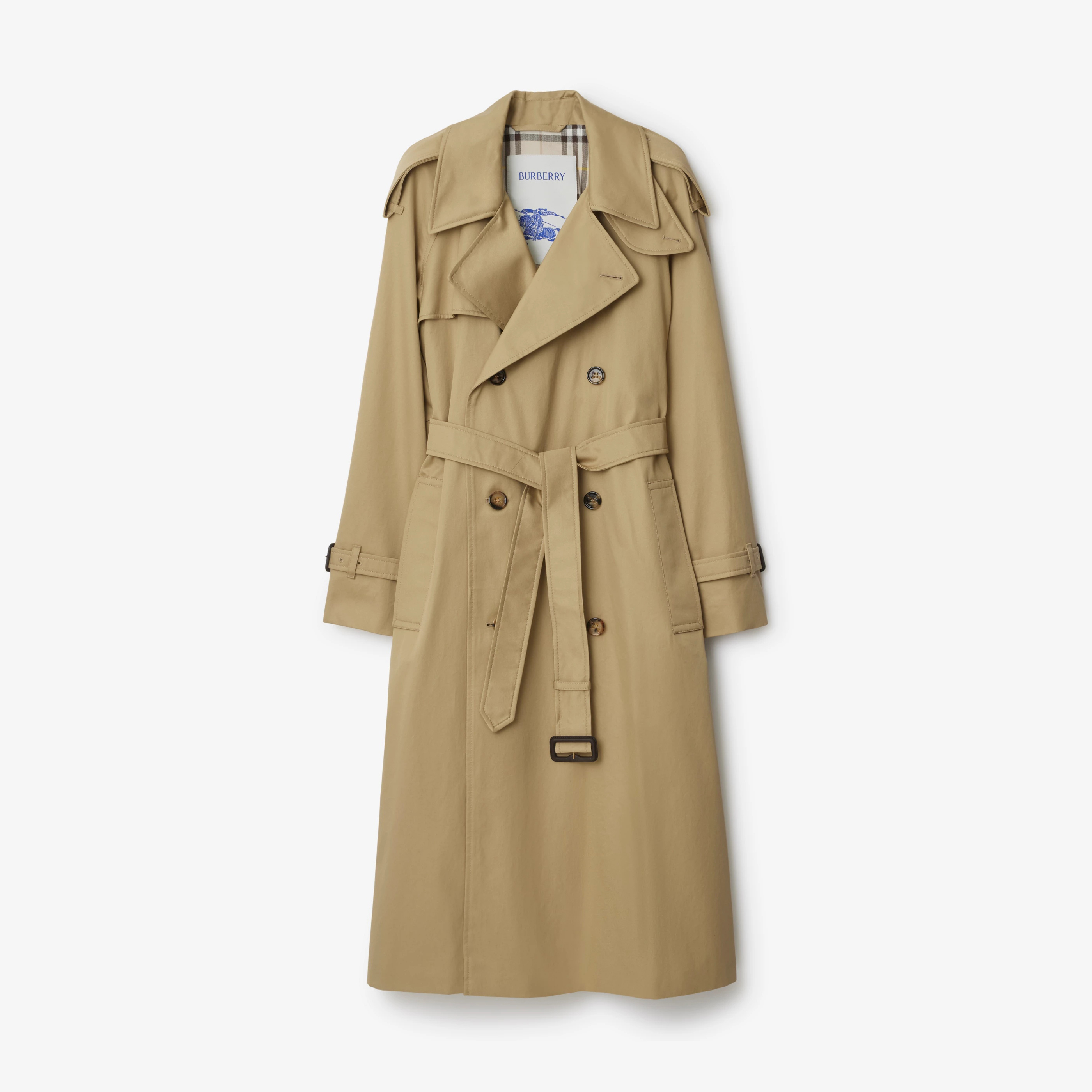 NIGO Burberry Women's Spring/Autumn Fashion Classic Castleford Style Long Trench Coat Jacket #nigo78439