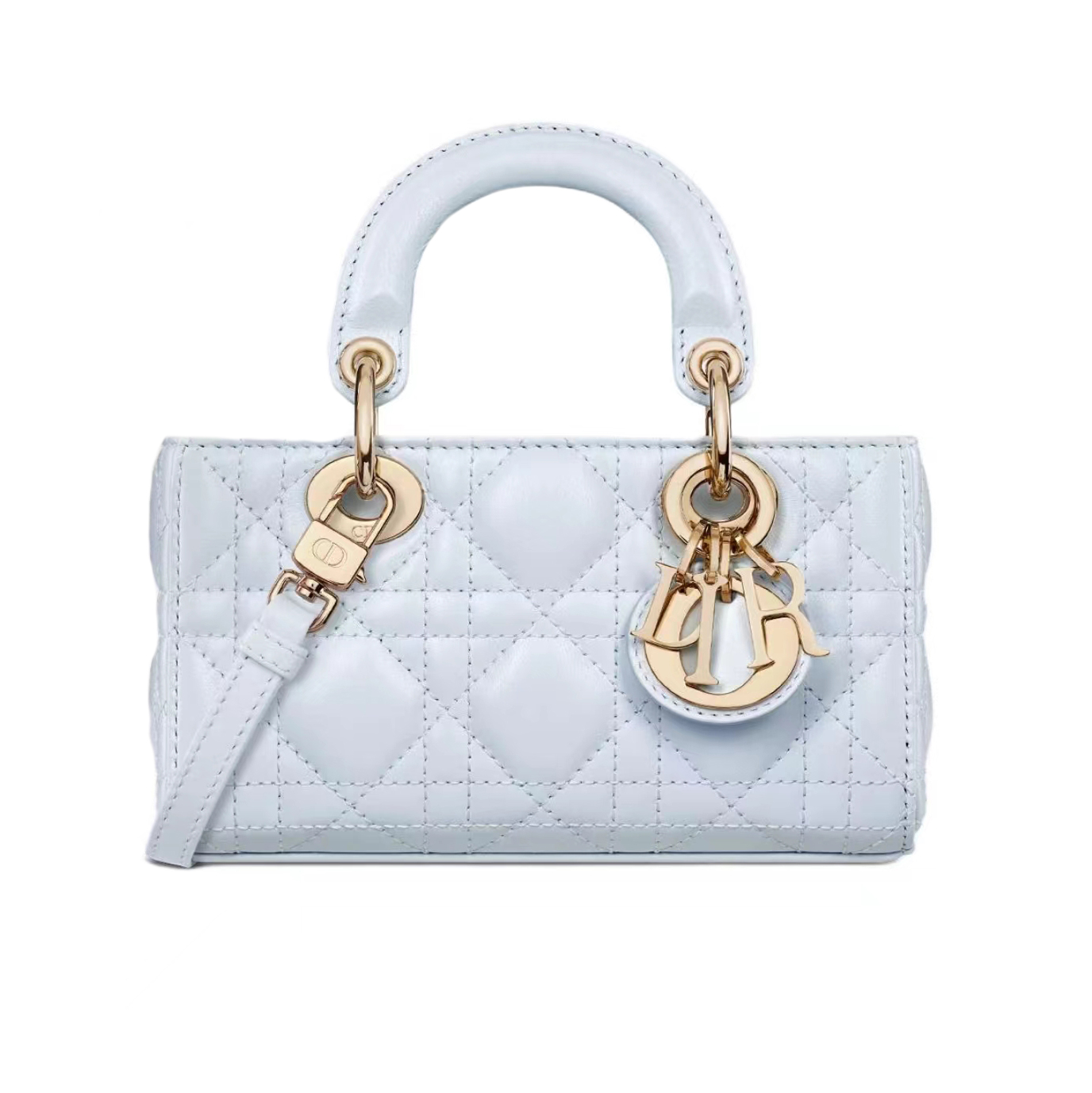 NIGO Dior Lady D-Joy Women's Classic Fashion Sheepskin Handbag Gold Buckle Ultra-mini Chain Bag Crossbody Bag Bags S0910ONGE_M848 #nigo78483