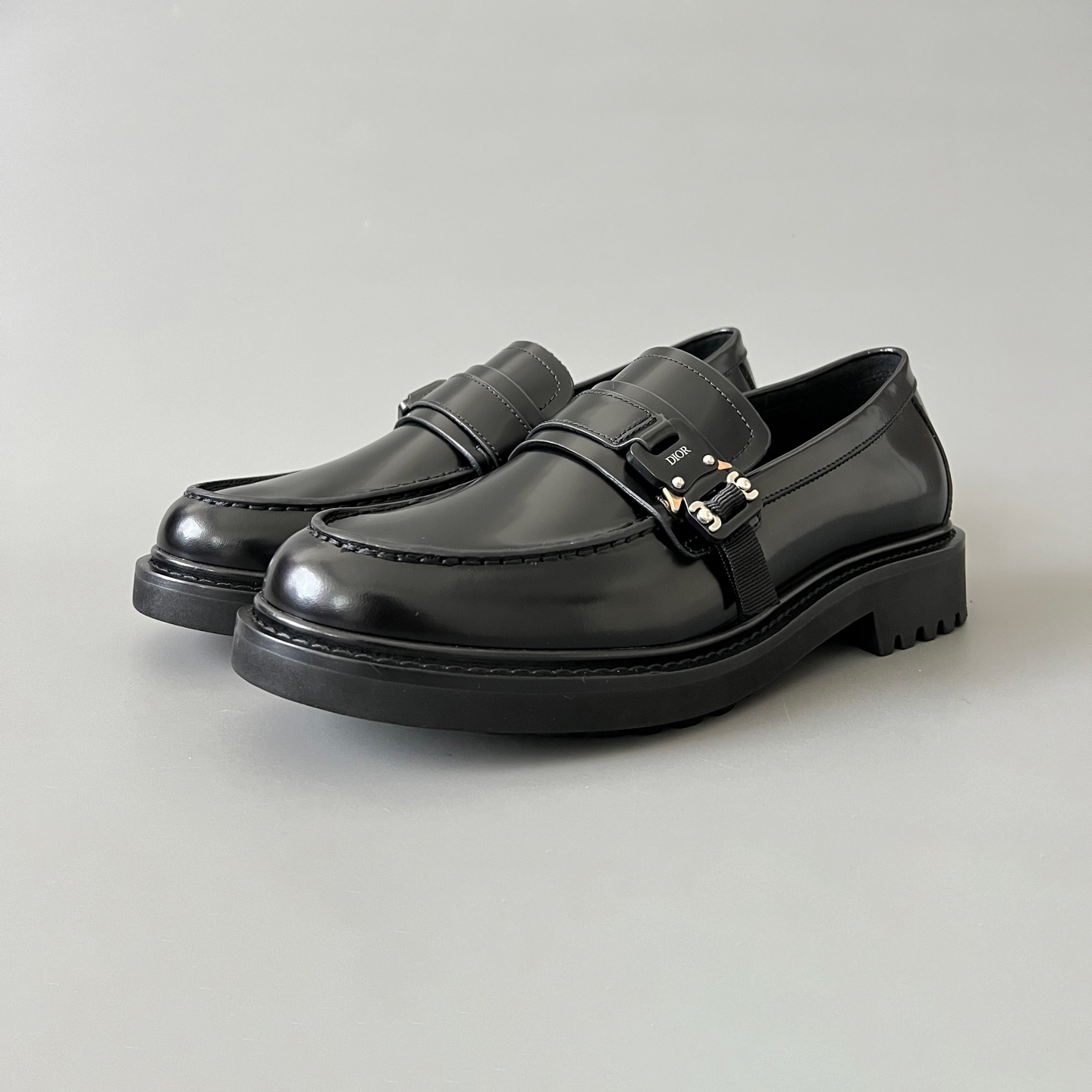 NIGO Dior  Men's Spring/Fall Fashion Classic Solid Color Leather Round Toe Slip On Casual Shoes #nigo78526