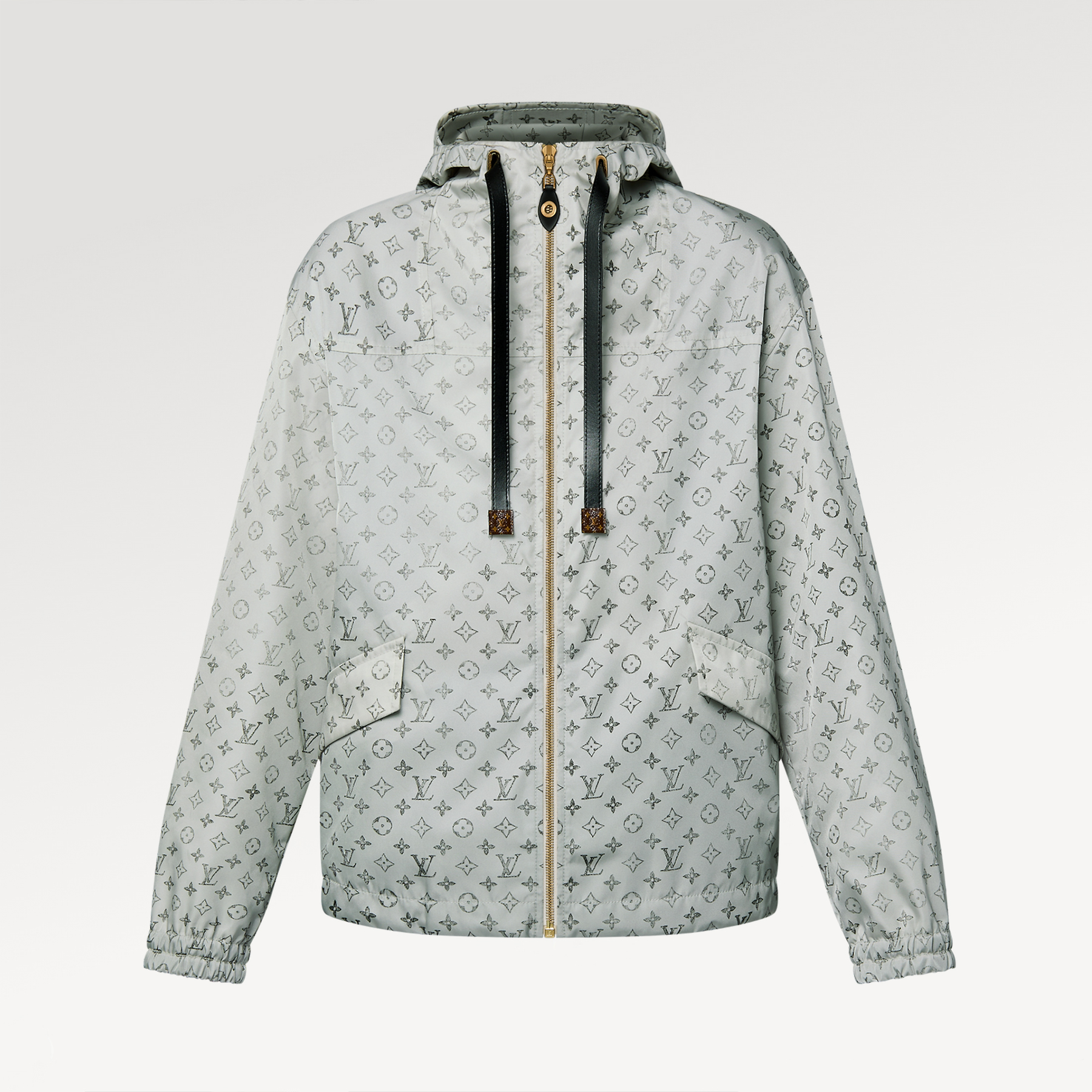 NIGO Louis Vuitton Monogram Hooded Parker Coat Women's Fall And Winter Fashion Trend Printed Drawstring Hooded Jacket #nigo81457