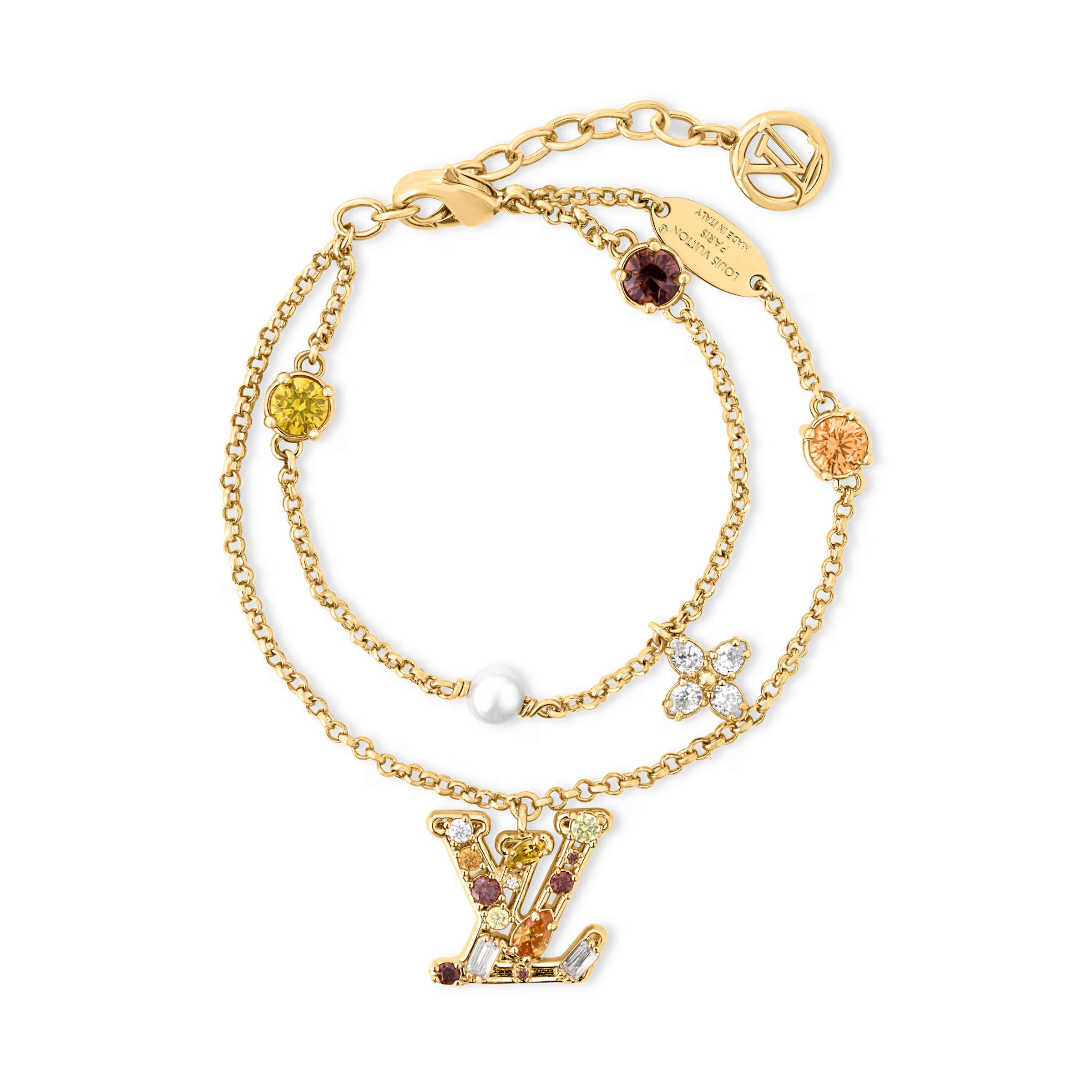 NIGO Louis Vuitton LADY LV Women's Fashion Classic Logo Letter Design Metal Earrings Floral And Letter Decorative Necklace Bracelet Jewelry Accessories M02644 #nigo78548