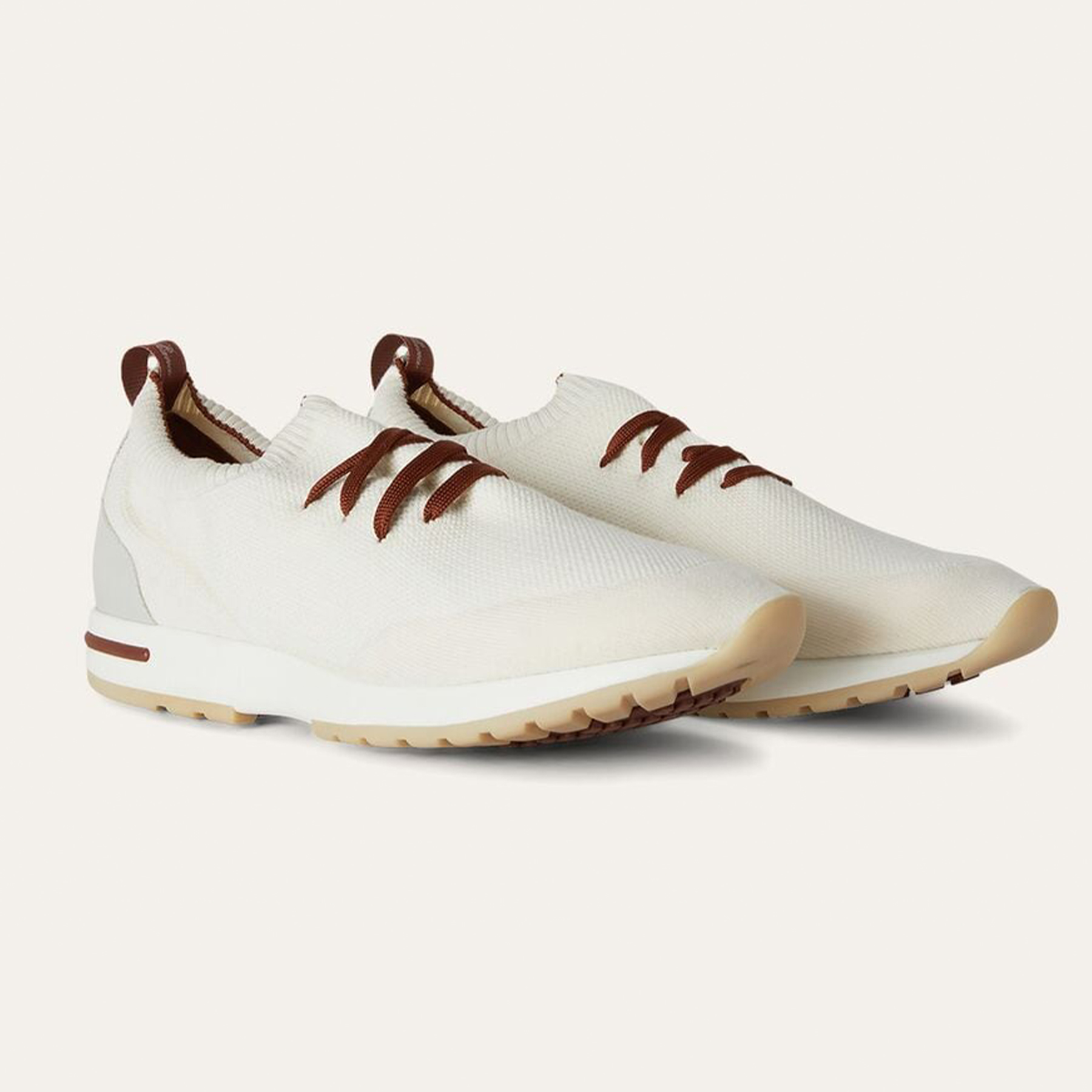 NIGO Loro Piana 360 Lp Flexy Walk Men's Autumn/winter Sports Shoes Two-tone Fashion Luxury Knit Comfortable Casual Footwear Ngvp #nigo2435