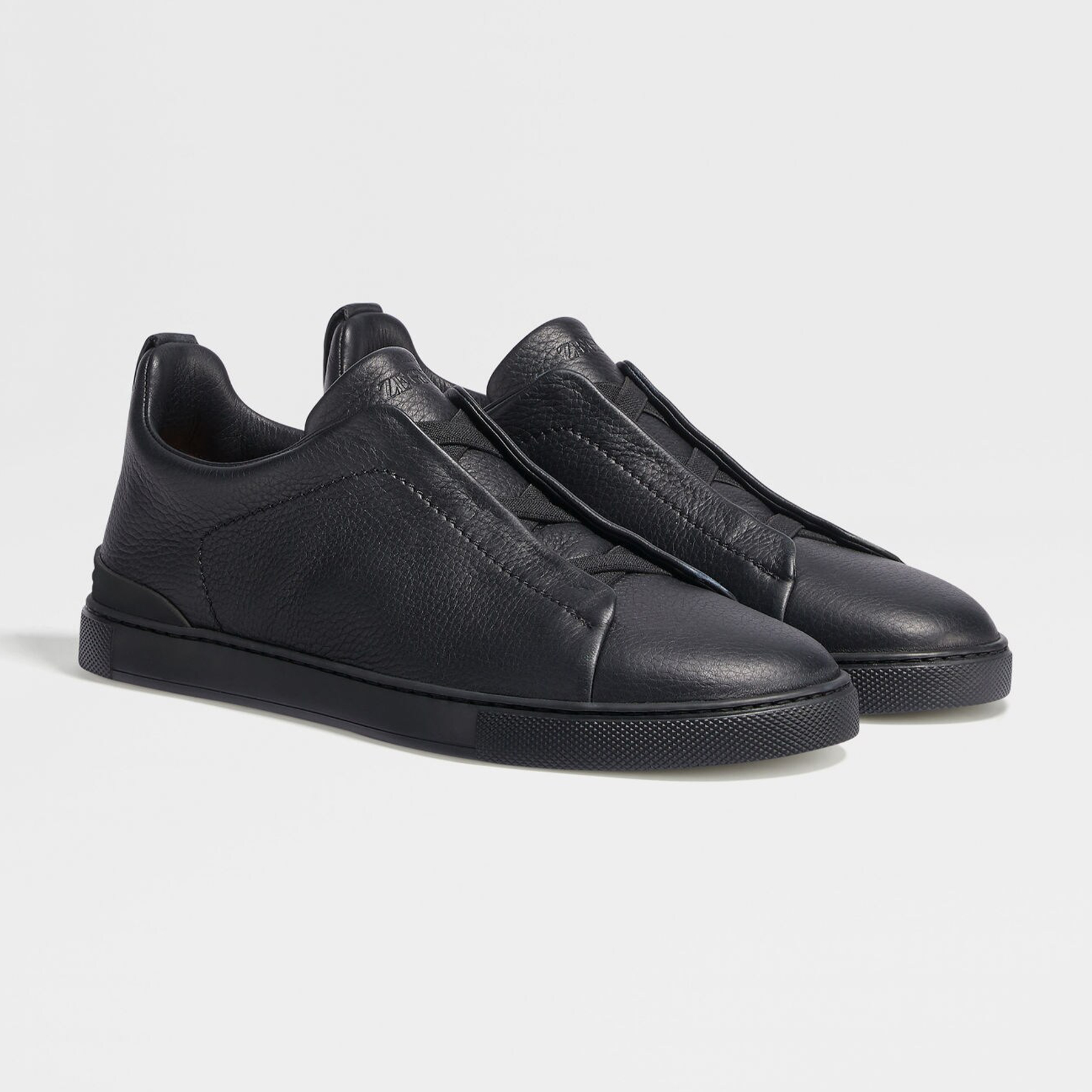 NIGO Ermenegildo Zegna TRIPLE STITCH™ SECONDSKIN Luxury Casual Shoes Men's All-Season Genuine Leather Fashion Footwear Lace-Free Comfort Shoes #nigo81456