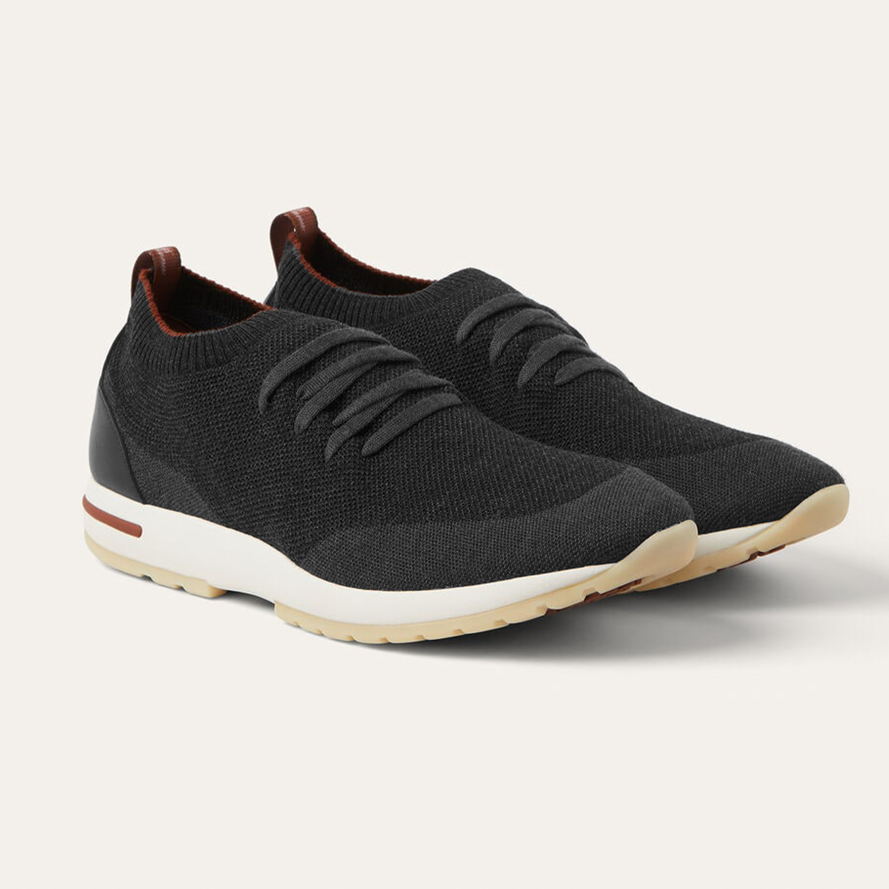 NIGO Loro Piana 360 Lp Flexy Walk Men's Autumn/winter Sports Shoes Two-tone Fashion Luxury Knit Comfortable Casual Footwear Ngvp #nigo2435