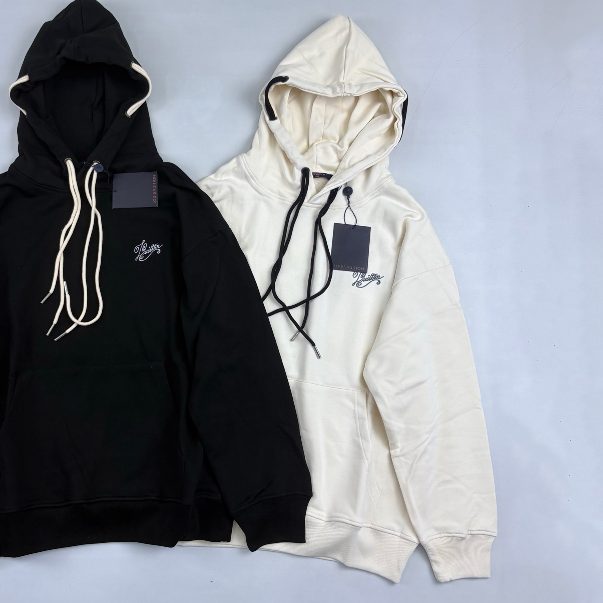 NIGO Louis Vuitton Men's And Women's Spring/Fall Fashion Casual Solid Color Cotton Knit Hoodie With Logo Embroidery Sweatshirt #nigo78567