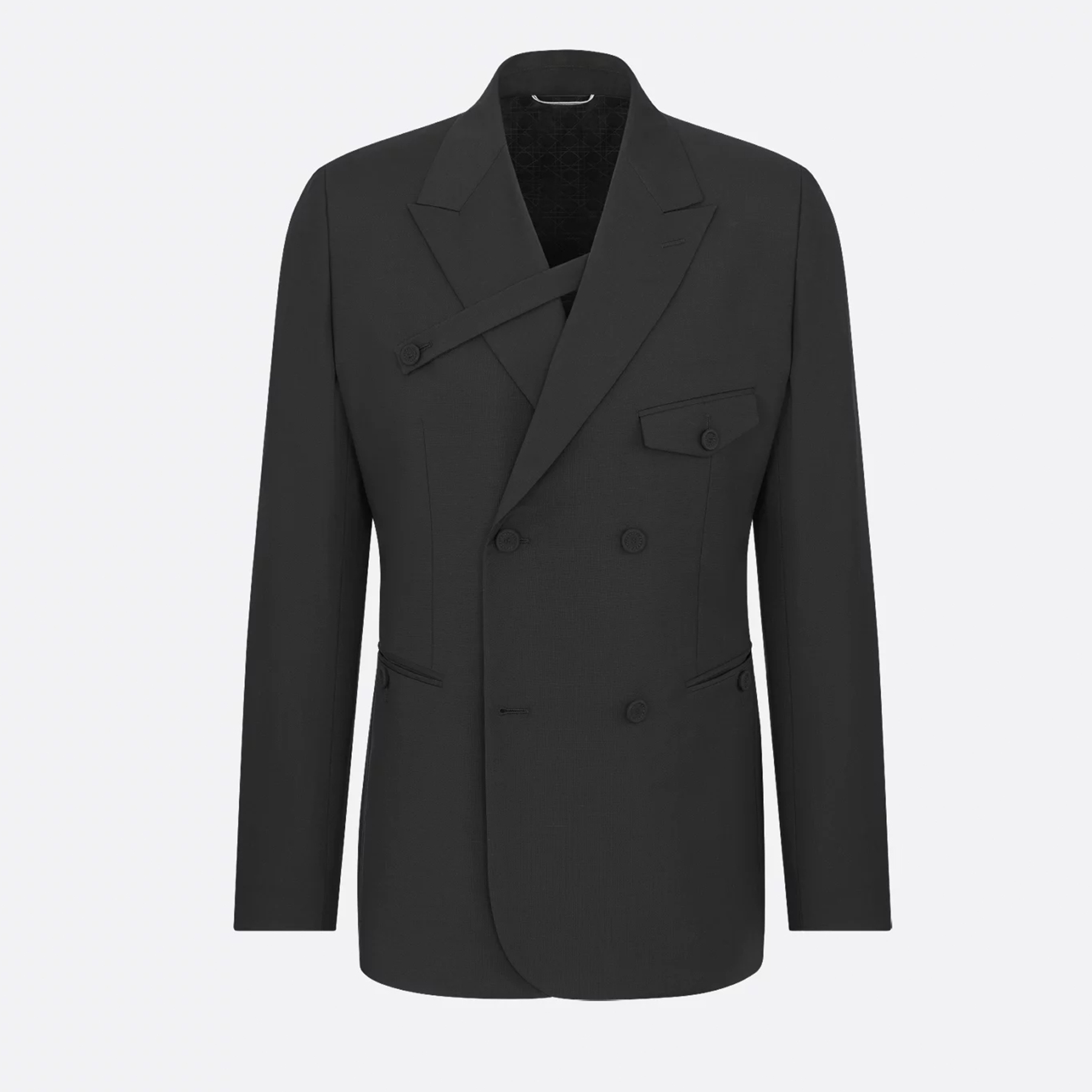NIGO Dior Men's Fall And Winter Wool Blend Black Jacket Single-breasted Suit Top Wedding Suit Blazer Casual Jacket Ngvp #nigo2441