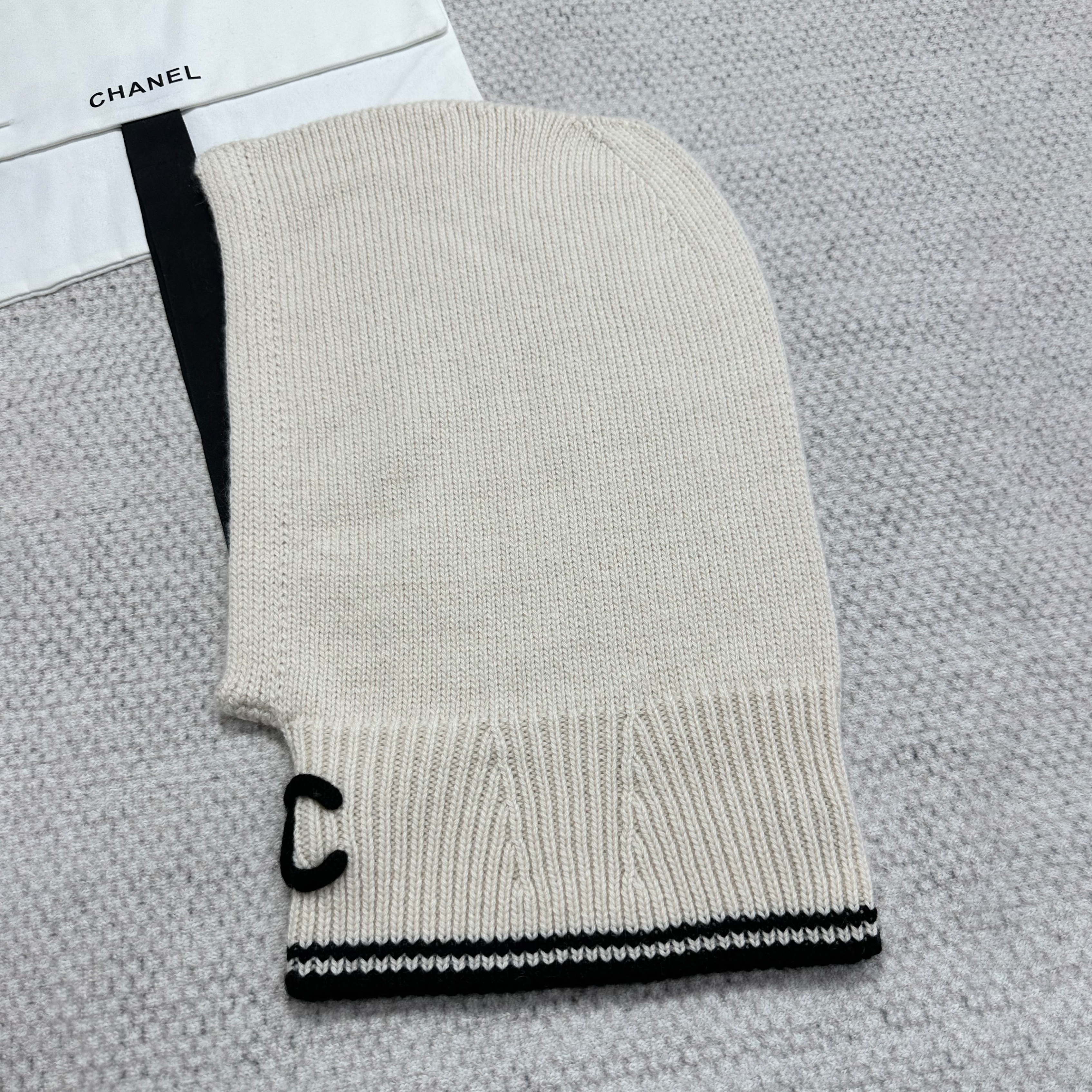NIGO Chanel Men's and Women's Fall/Winter Fashion Solid-Color Brand Knitted Cashmere Hat Accessories #nigo78631
