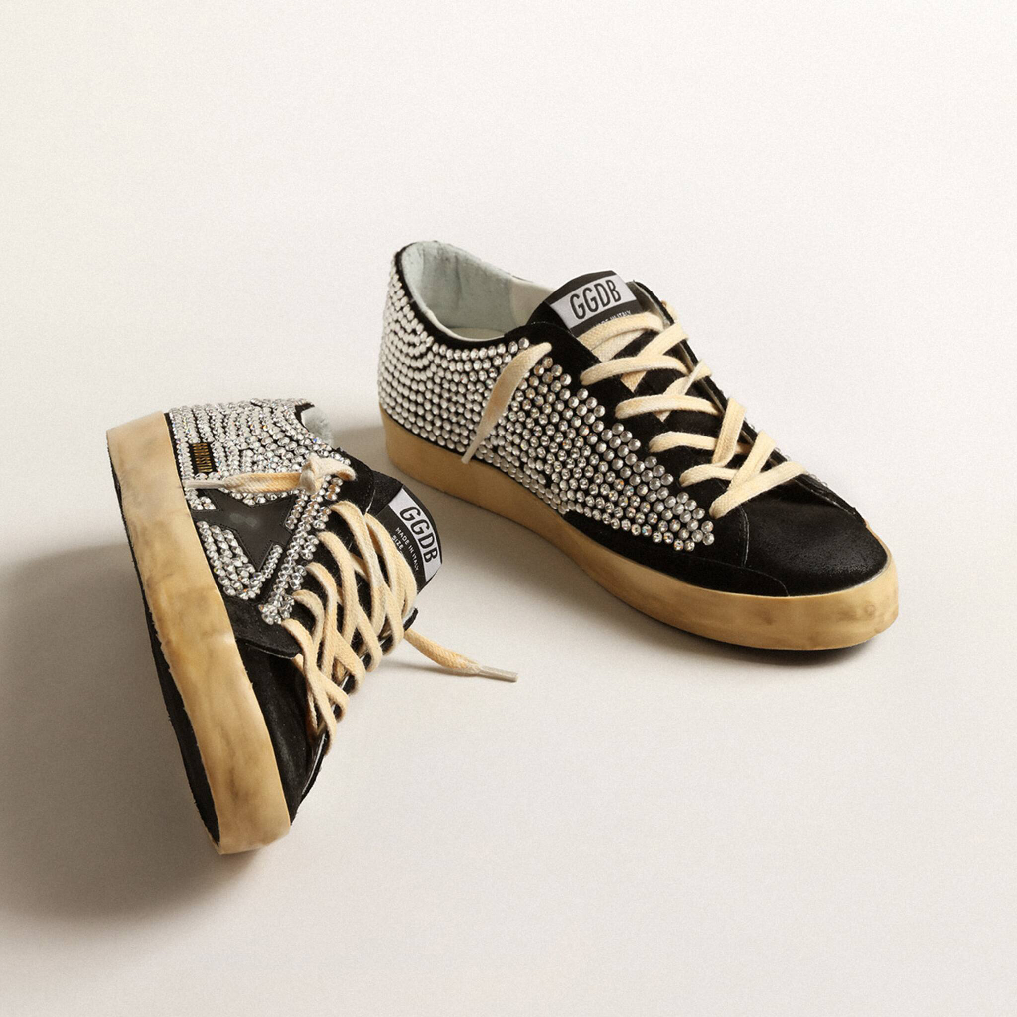 NIGO Golden Goose Men's and Women's Spring/Summer Fashion Casual Round Toe Lace Up Leather Low Top Sneakers  #nigo78641