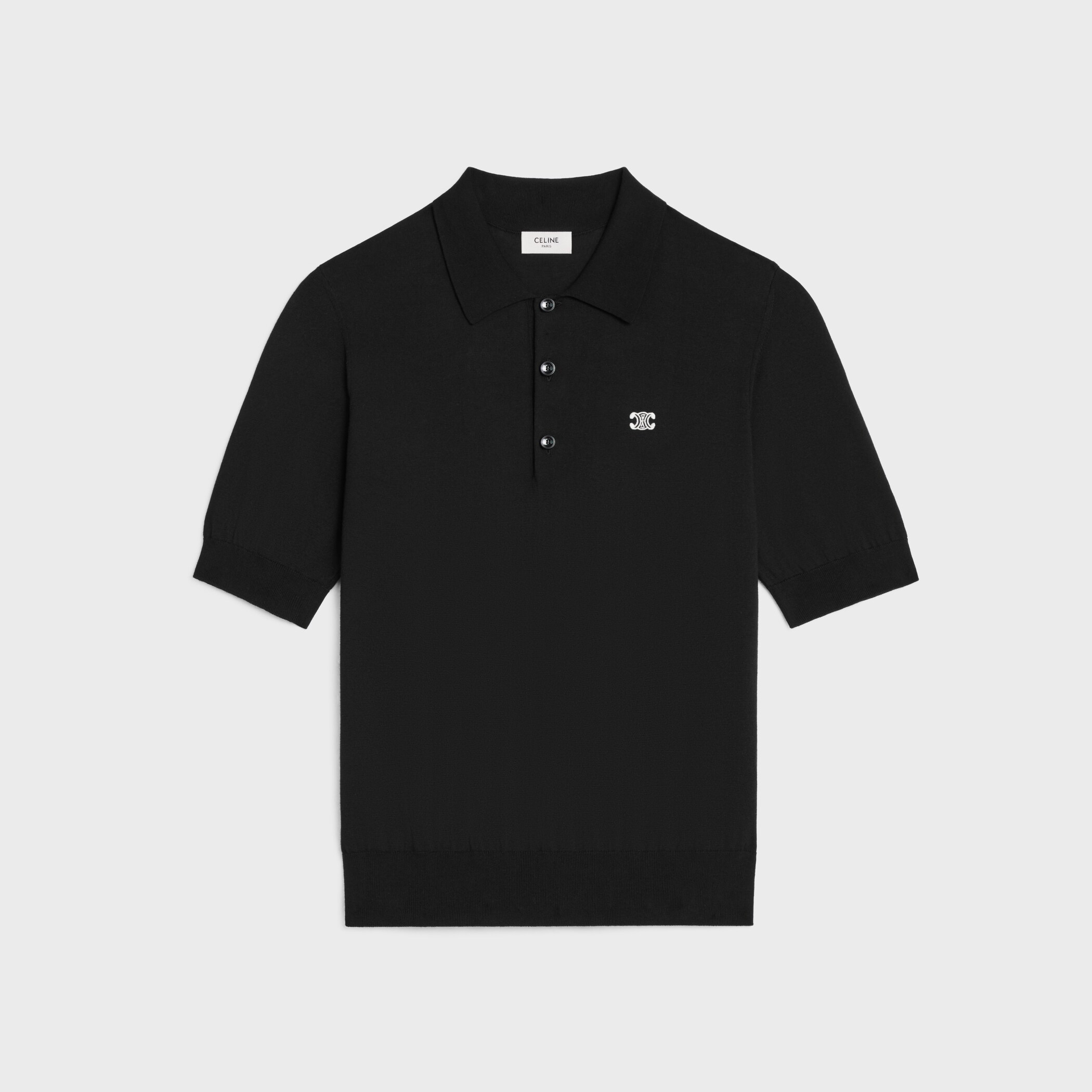 NIGO Celine  Men's and Women's Summer Fashion Casual Solid Color Collared Cotton Short-Sleeve Polo Shirt T-Shirt #nigo78633