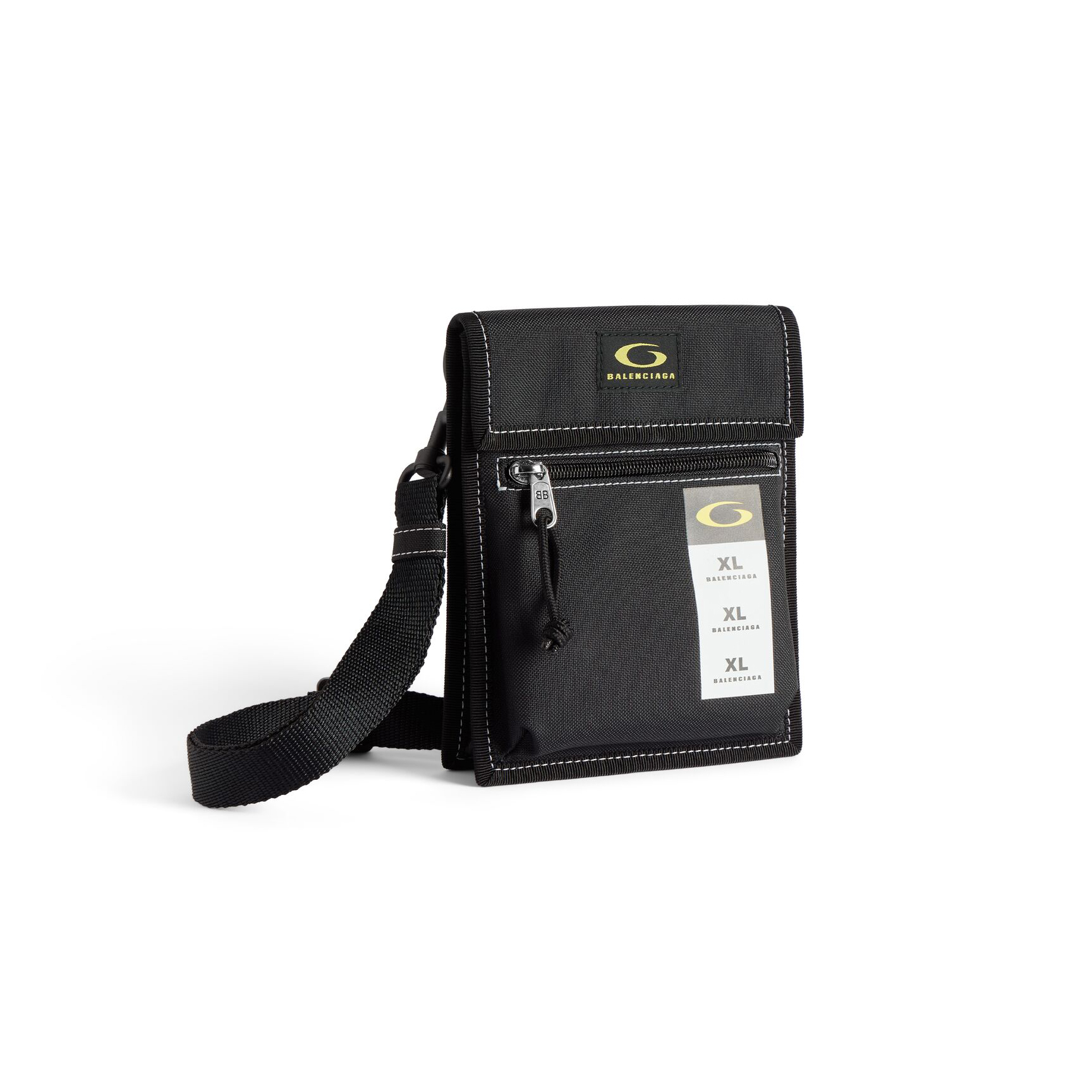 NIGO Balenciaga EXPLORER  Men's and Women's Fashion Classic Solid Color Embroidered Logo Rigid Nylon Waterproof Fabric Small Shoulder Strap Tote Bag Crossbody Bag Bags 6559822ABZF1078 #nigo78679