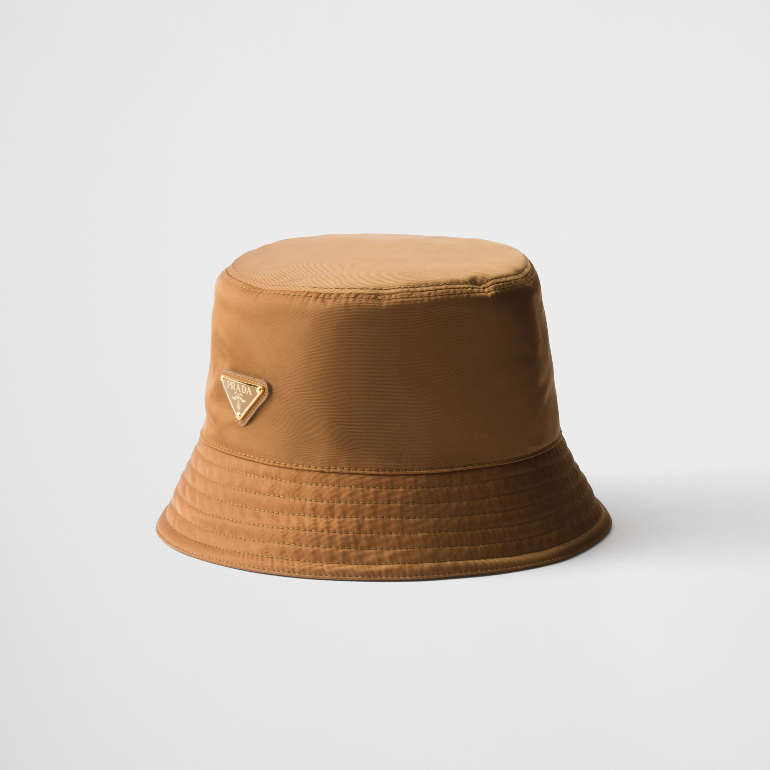 NIGO Prada Men's And Women's Fashion Casual Solid Color Triangle Logo Recycled Nylon Fisherman's Hat Style Hat Accessories #nigo78682