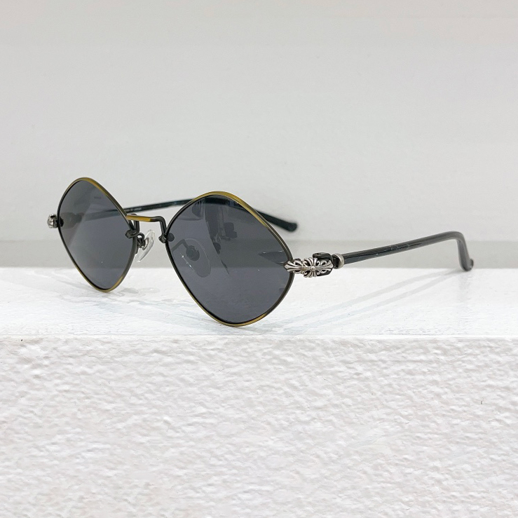 NIGO Chrome Hearts Men's Women's Fashion Casual Full Frame Irregular-Shaped Sunglasses #nigo78686