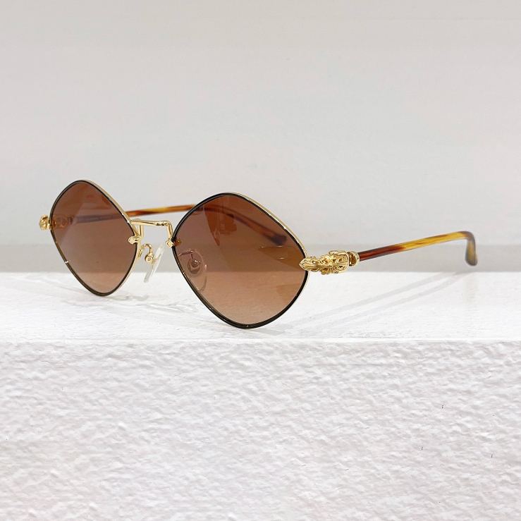 NIGO Chrome Hearts Men's Women's Fashion Casual Full Frame Irregular-Shaped Sunglasses #nigo78686