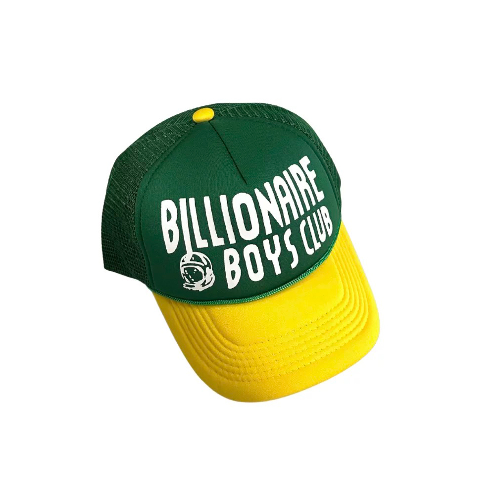 NIGO Billionaire Unisex Fashion Trend Color Blocked American Retro English Letter Print Mesh Baseball Cap Duckbill Hat Hat Accessories #nigo78687
