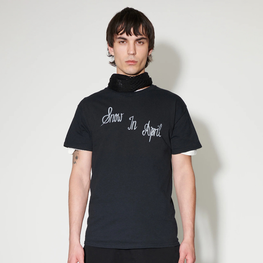 NIGO Our Legacy Men's and Women's Letter Print Summer Crew Neck Short Sleeve Knit Loose-Fit T-shirt Ngvp #nigo2363