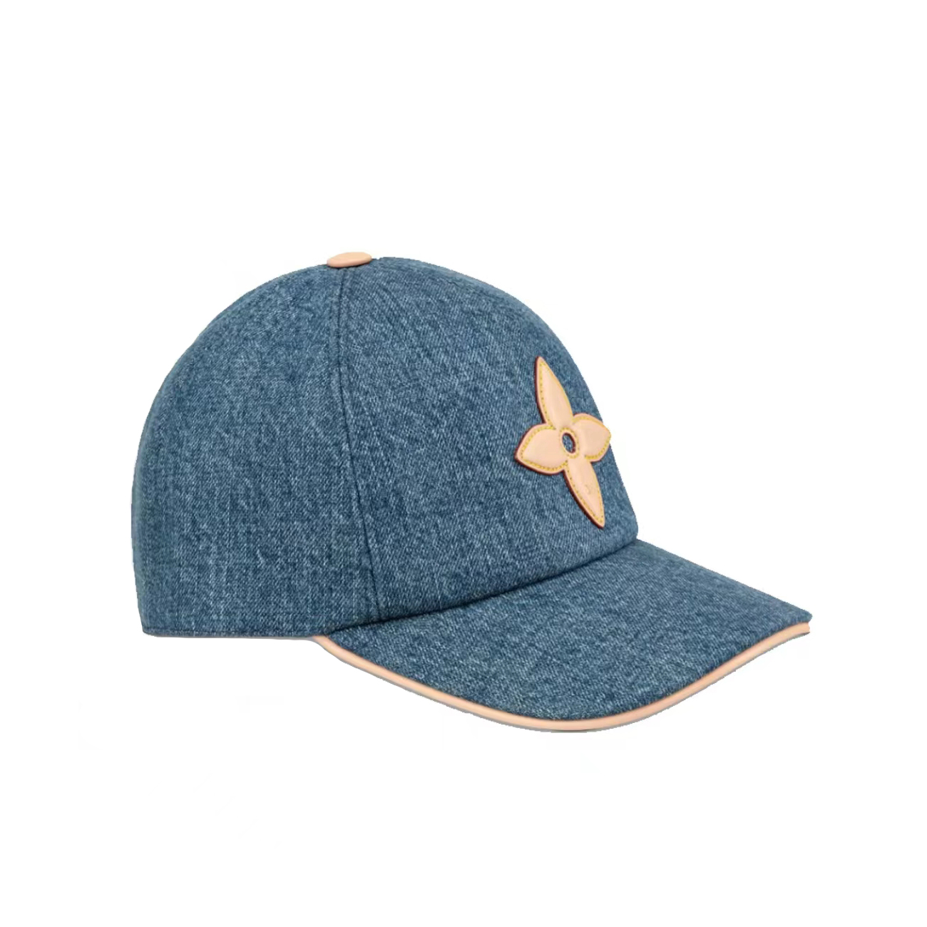 NIGO Louis Vuitton Men's And Women's Spring/Fall Fashion Casual Classic Vintage Floral Pattern Denim Baseball Cap Duckbill Cap Hat #nigo78722