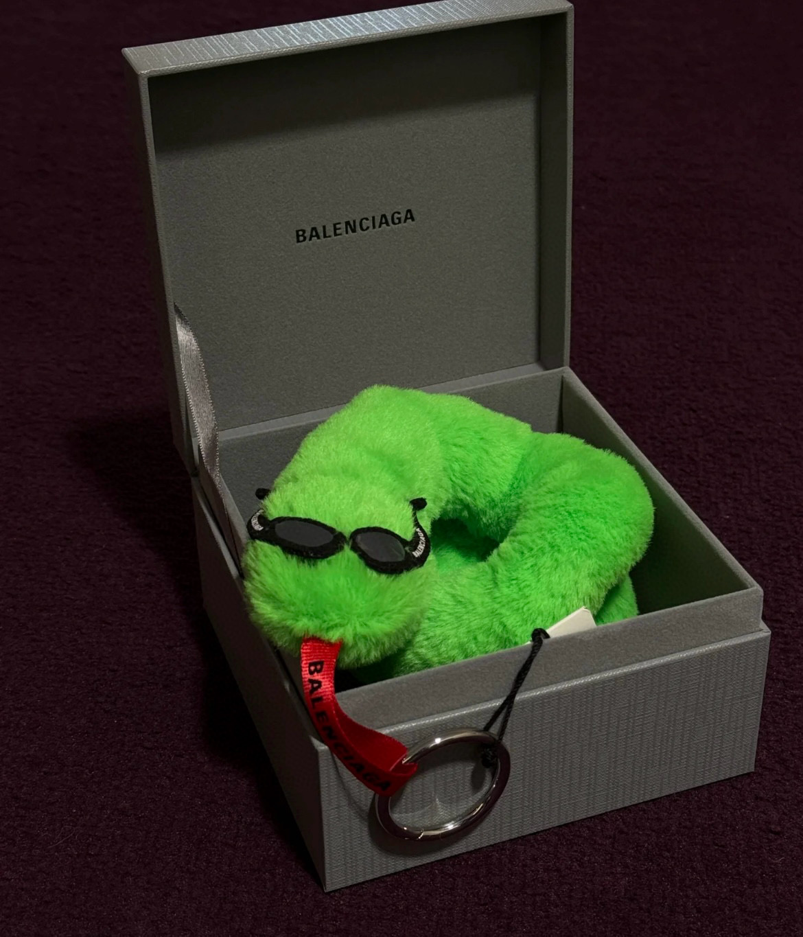 NIGO Balenciaga  Unisex Fashion Casual Accent Black Sunglasses Decorated Snake Year Plush Keychain  Accessories #nigo78715