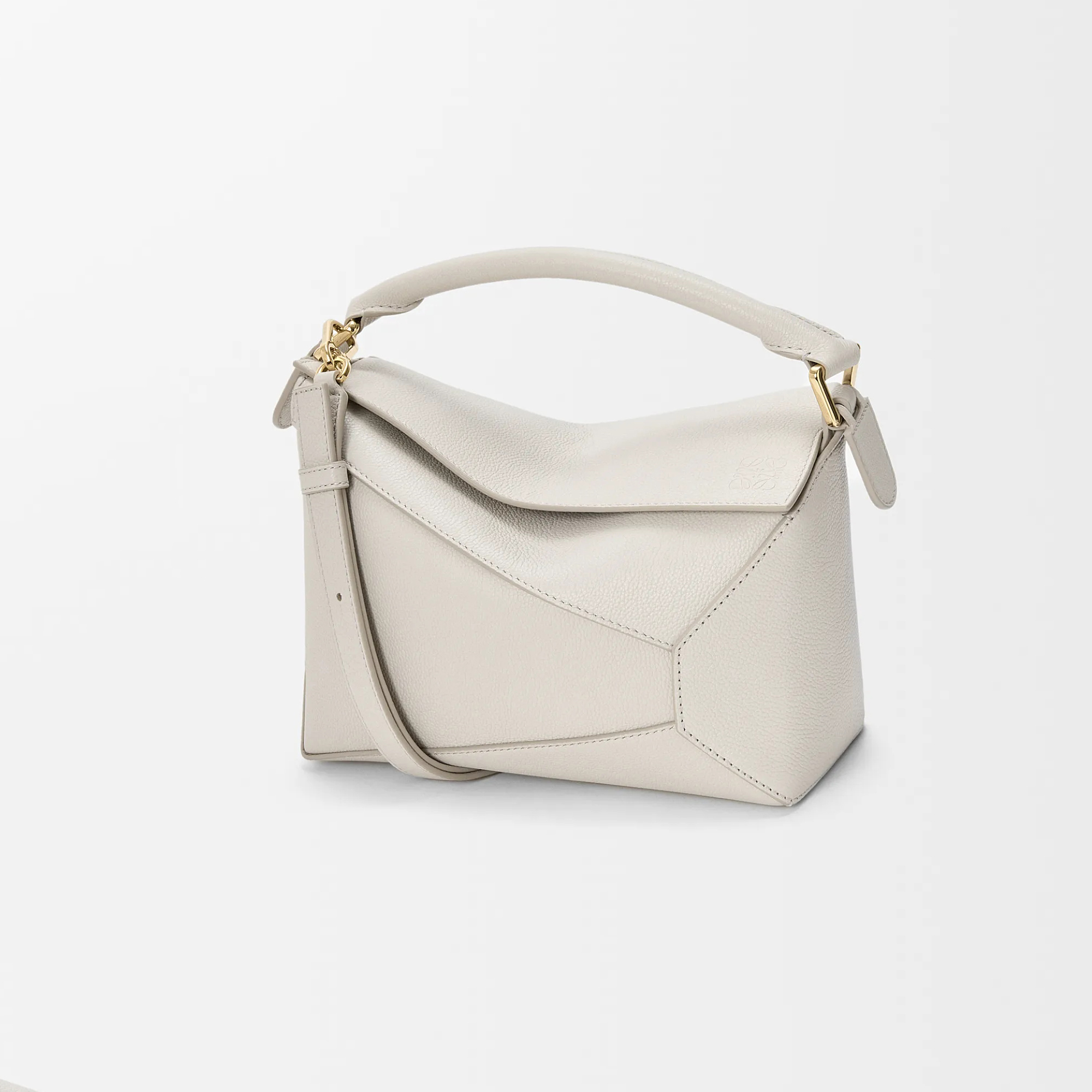 NIGO Loewe Women's Fashion Classic Solid Color Small Mini Soft Grained Cowhide Leather Puzzle Handbag Tote Shoulder Bag Bags A510P88X16-9567 #nigo78731