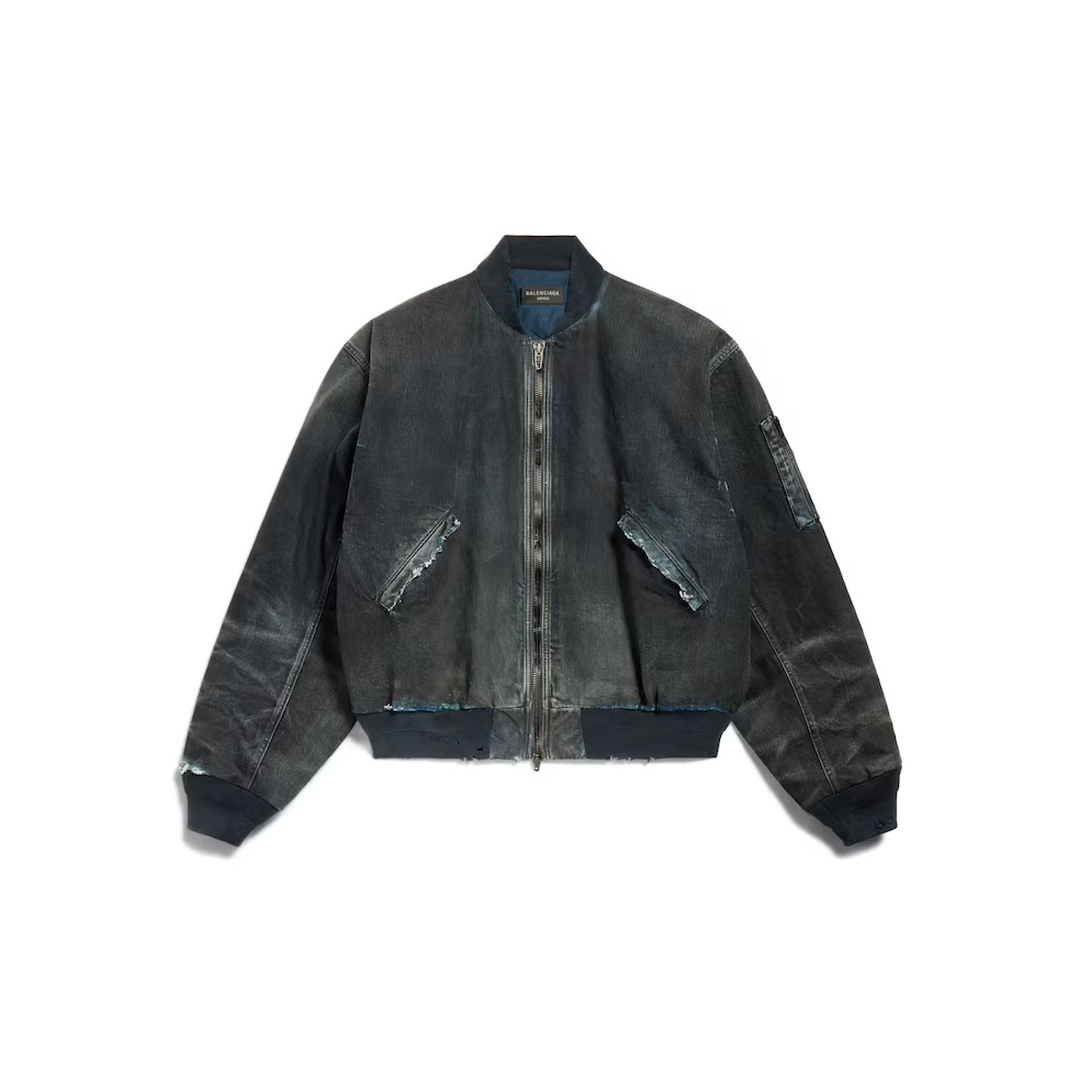 NIGO Balenciaga Men's And Women's Spring/Fall Fashion Casual Crewneck Zipper Washed Distressed Splatter-Print Cotton Jacket Down Jacket Coat #nigo78737