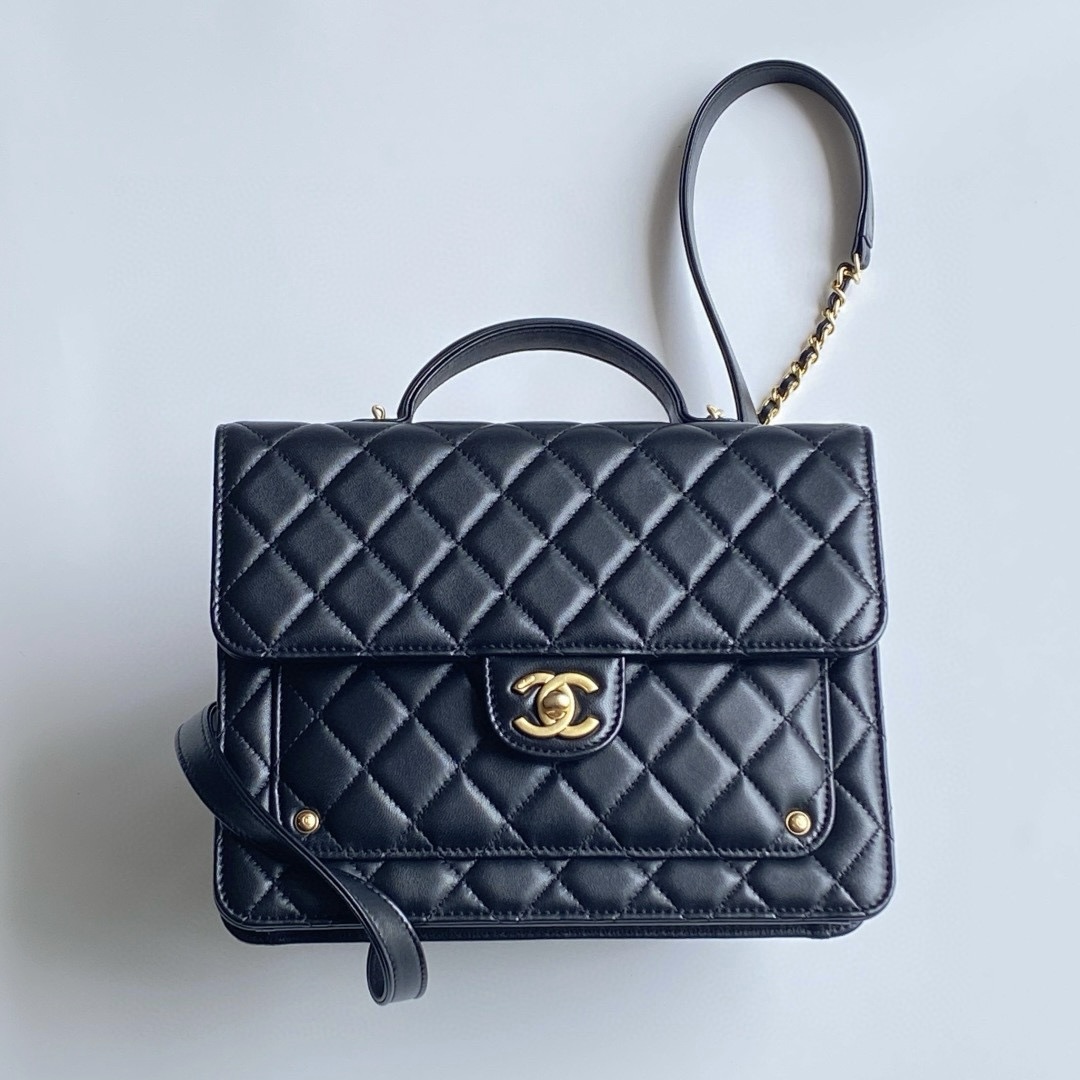 NIGO Chanel Women's Fashion Classic Solid-Color Leather Chain Shoulder Bag with Gold Buckle Bag Bags #nigo78758