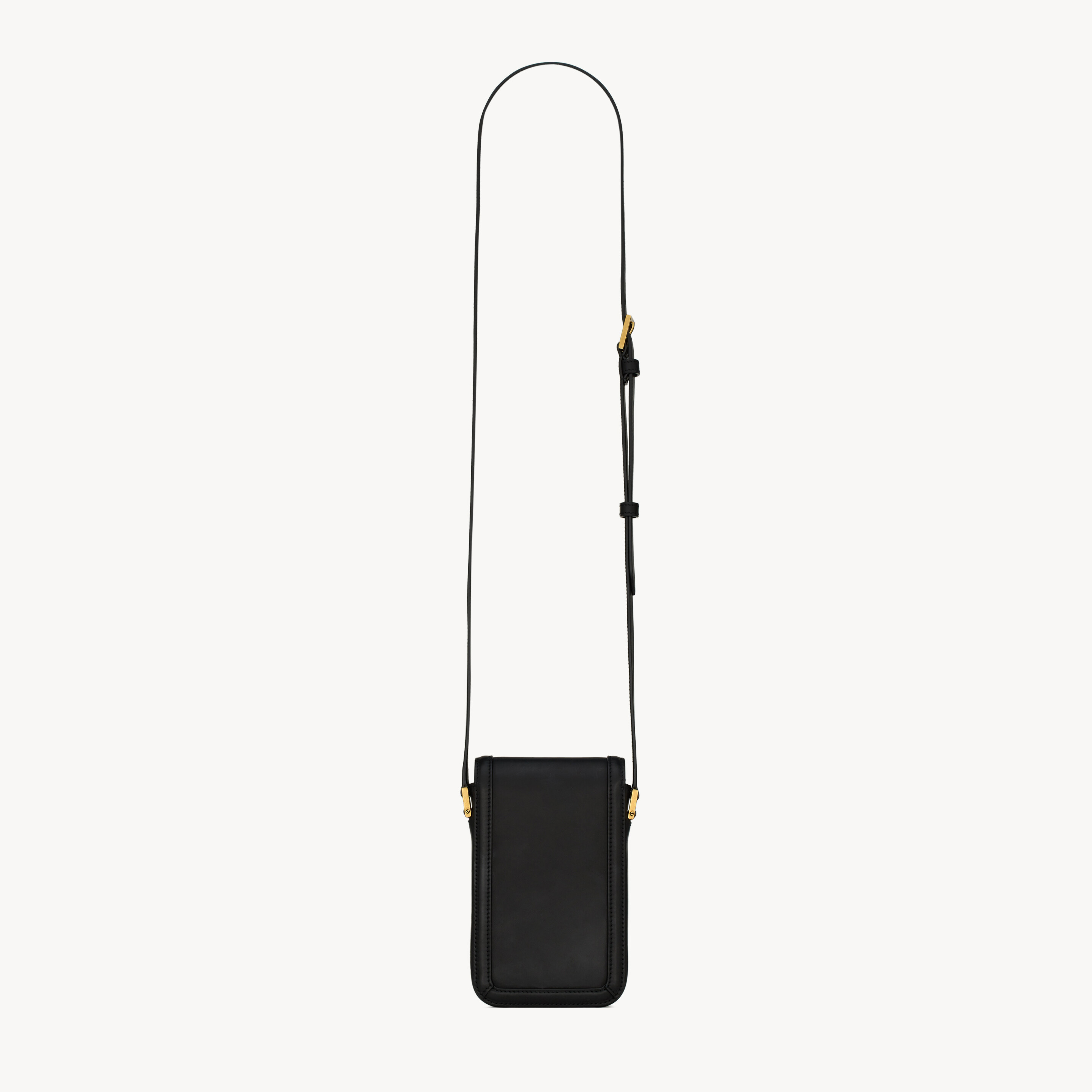 NIGO SAINT LAURENT SOLFERINO Mini Bag Women's Fashion Classic Black Leather Crossbody Bag with Gold Buckle and Adjustable Strap Bags 753963BWR0W1000 #nigo78744