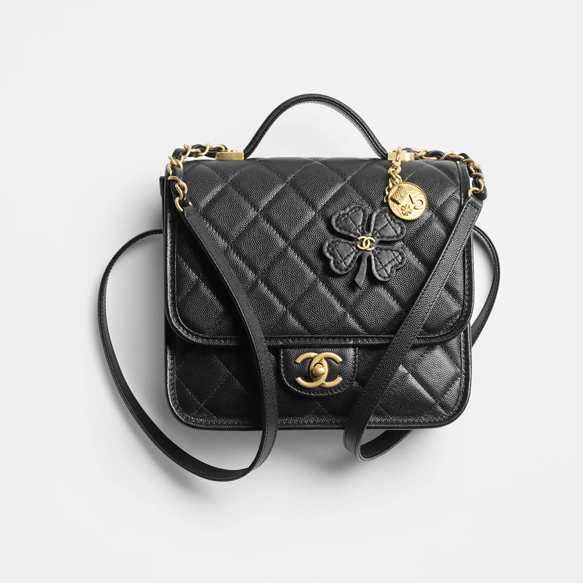 NIGO Chanel Women's Fashion Classic Solid-Color Flap Leather Backpack with Sand Gold Buckle and Metal Hardware Bag Bags AS5715-B21400-94305 #nigo78759