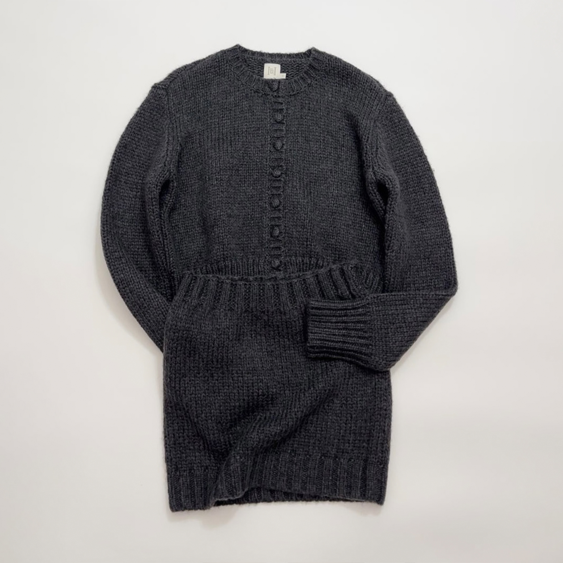 NIGO Helsa Women's Autumn And Winter Fashion Exquisite Suit Waisted Short Top Cardigan Hip Slim Daily Knit Skirt Black White Temperament Set Ngvp #nigo2475