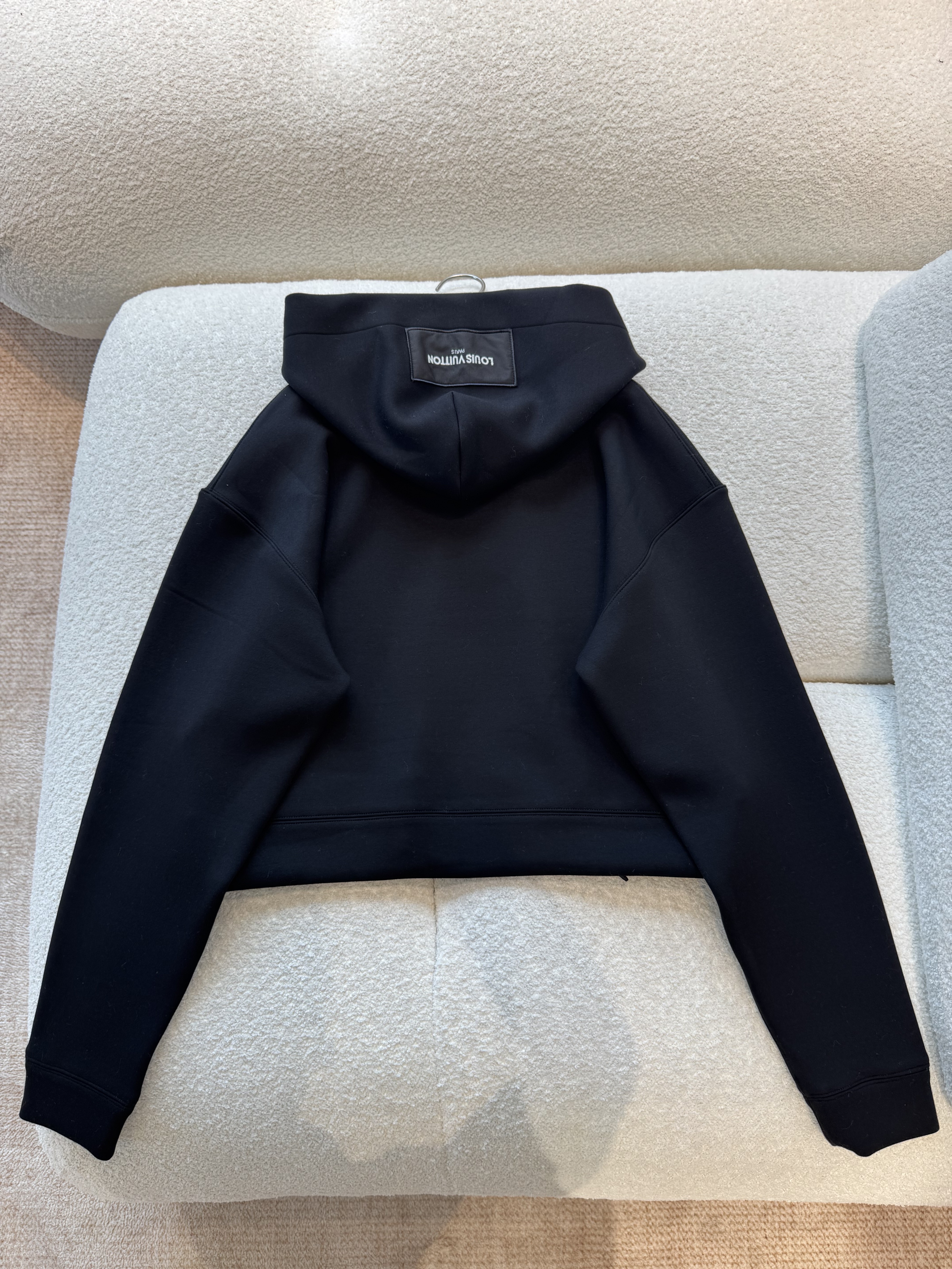 NIGO Louis Vuitton Women's Fall/Winter Fashion Casual Solid Color Vintage Print Scarf Hooded Pullover Long-Sleeve Sweatshirt #nigo78753