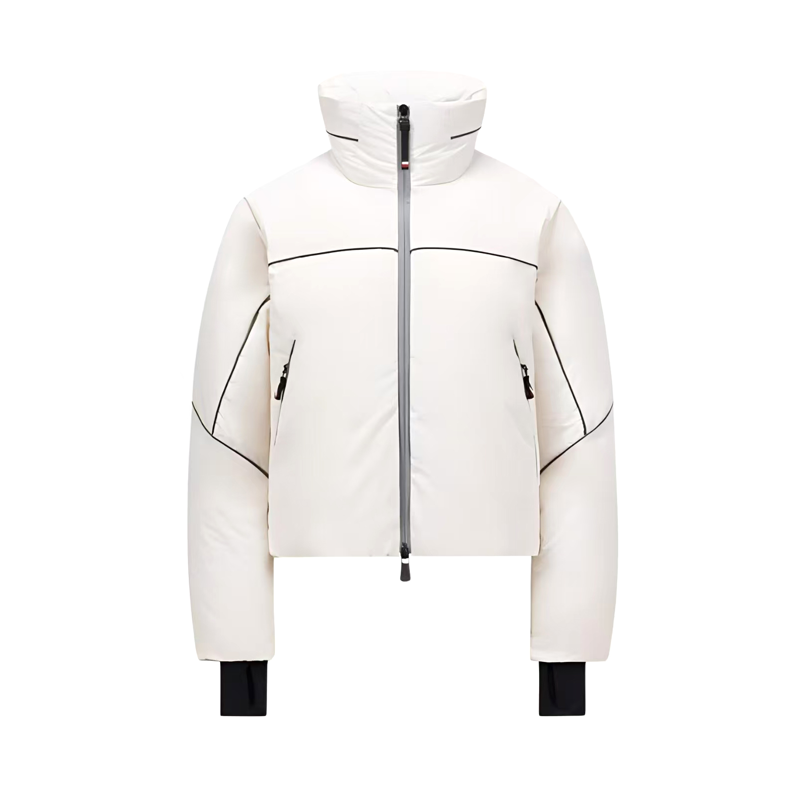 NIGO Moncler Men's And Women's Winter Fashion Casual High Neck Zipper Stand Up Collar Short Down Puffer Jacket Ski Down Coat Jacket #nigo78773