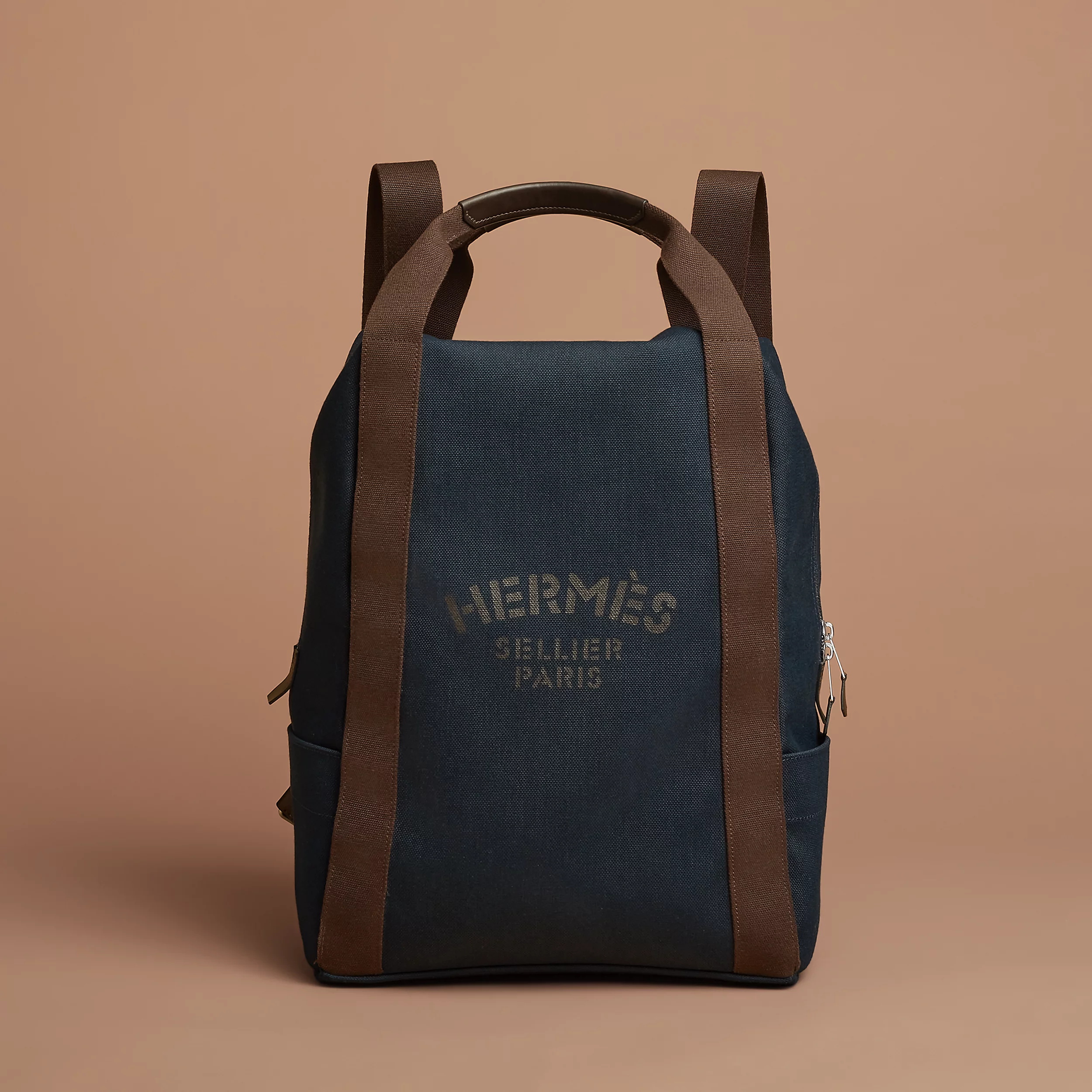NIGO Hermes Men's wear and Women's Fashion Casual Patterned Print Color-Block Backpack Bag Bags #nigo78792