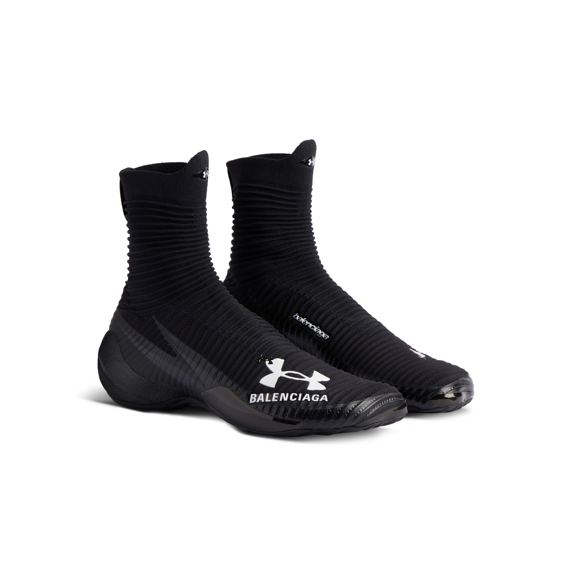 NIGO Balenciaga UNDER ARMOUR® HYPER Men's and Women's Spring/Fall Fashion Casual Round Toe Slip On Solid Color Knit Socks For Sneakers Shoes #nigo78799