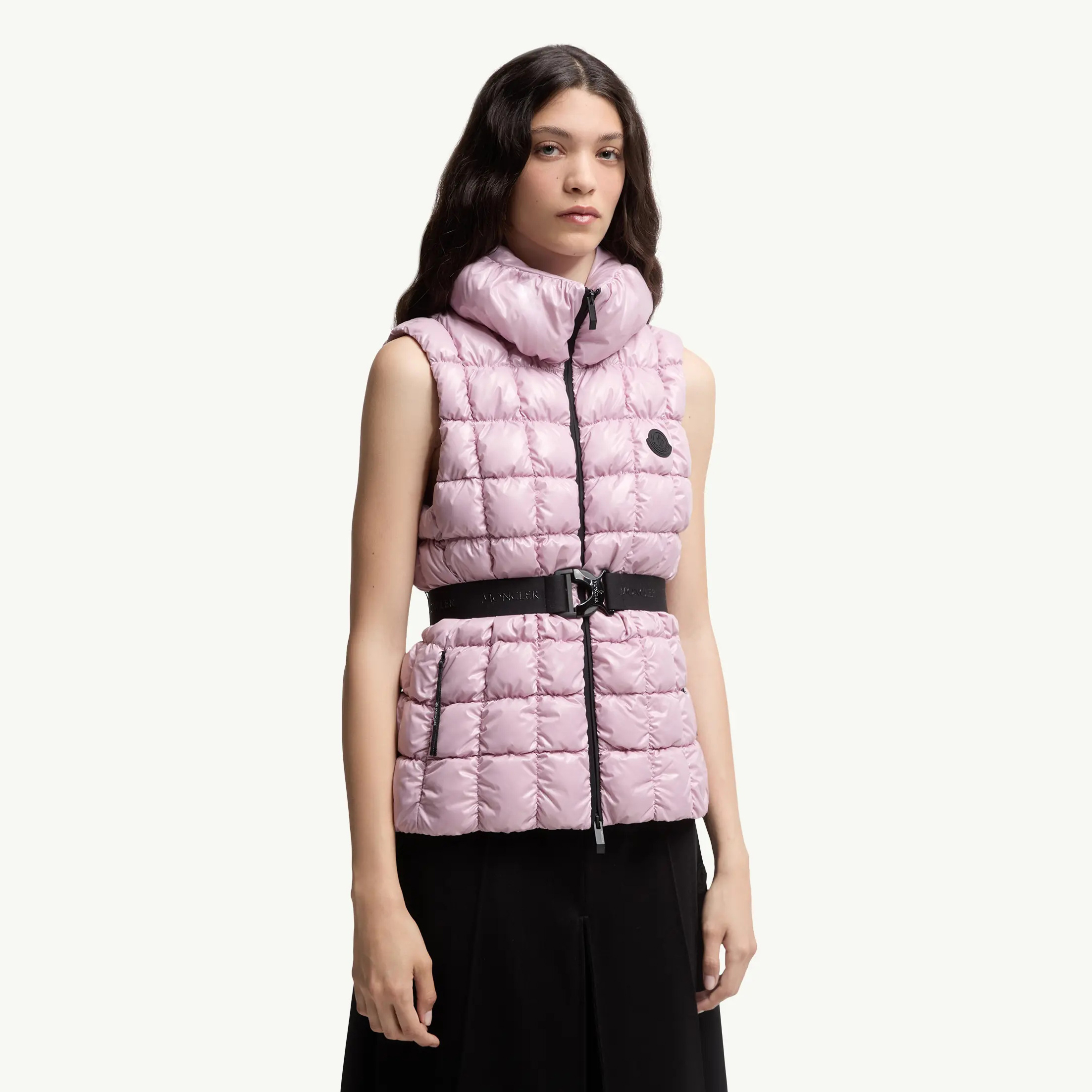 NIGO Prada Emilion Women's Winter Fashion Casual Stand Collar Zipper Sleeveless Square Quilted Down Vest #nigo78822