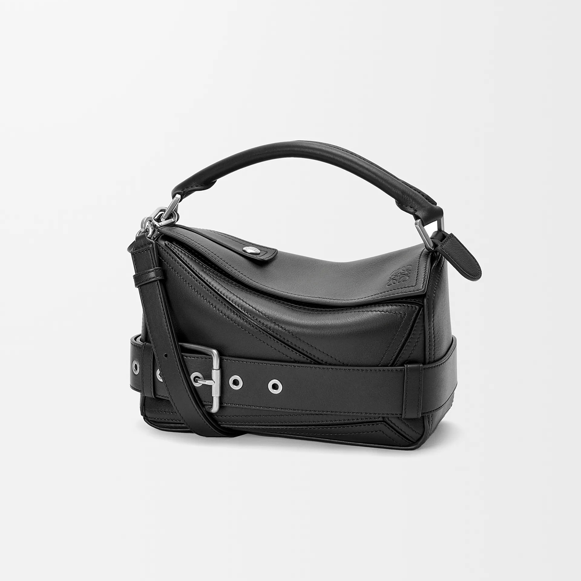 NIGO Loewe Puzzle Biker Women's Fashion Classic Solid Color 3D Patchwork Geometric Line Biker Bag Shoulder Bag Crossbody Bag Tote Bag Bags #nigo78823