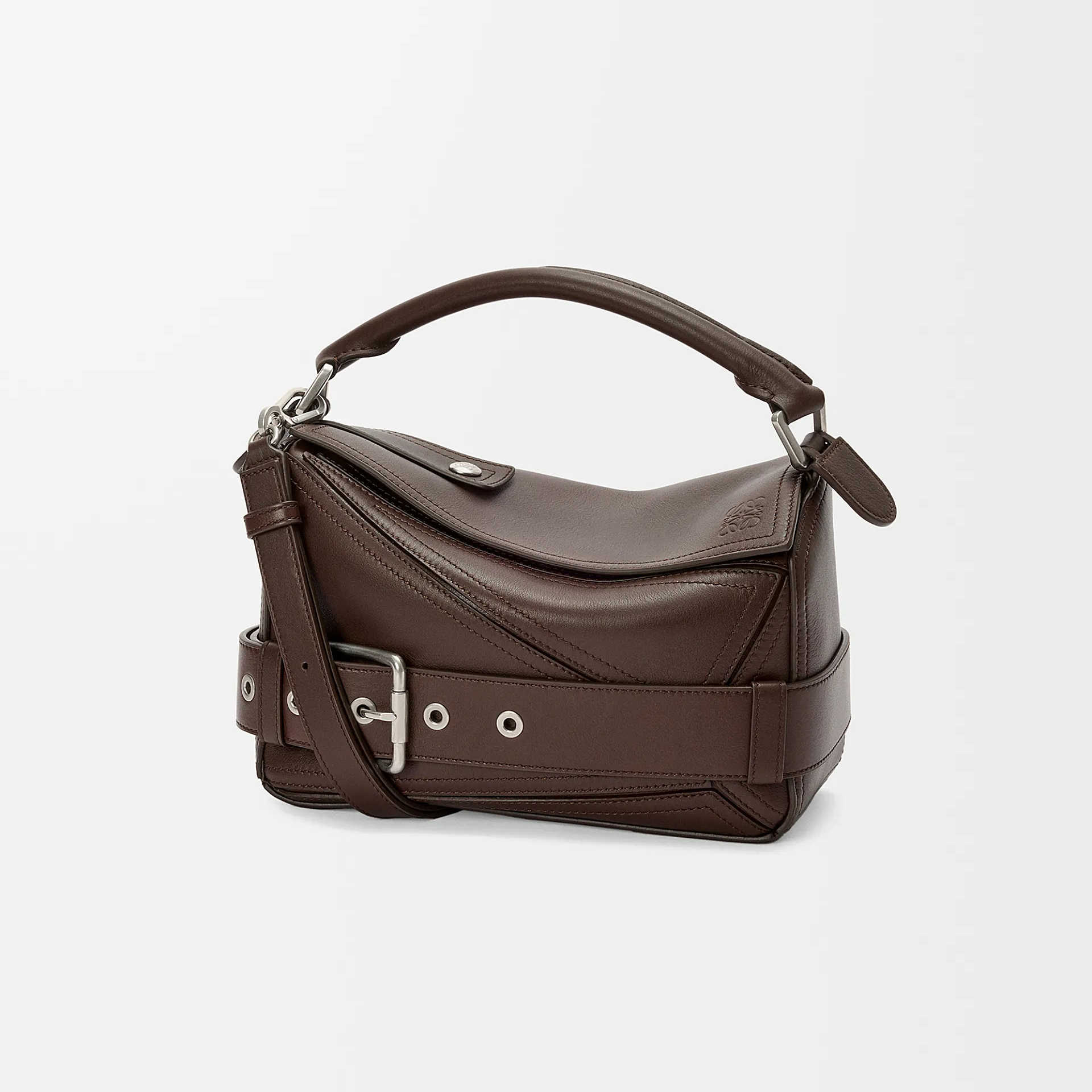 NIGO Loewe Puzzle Biker Women's Fashion Classic Solid Color 3D Patchwork Geometric Line Biker Bag Shoulder Bag Crossbody Bag Tote Bag Bags #nigo78823