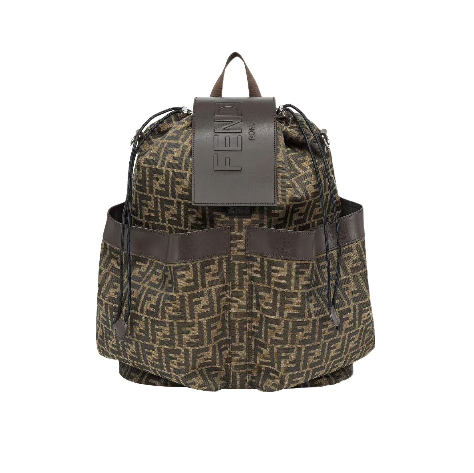 NIGO Fendi Unisex Fashion Classic Monogram Multi-Function Drawstring Backpack Tote Bag Bags #nigo78816