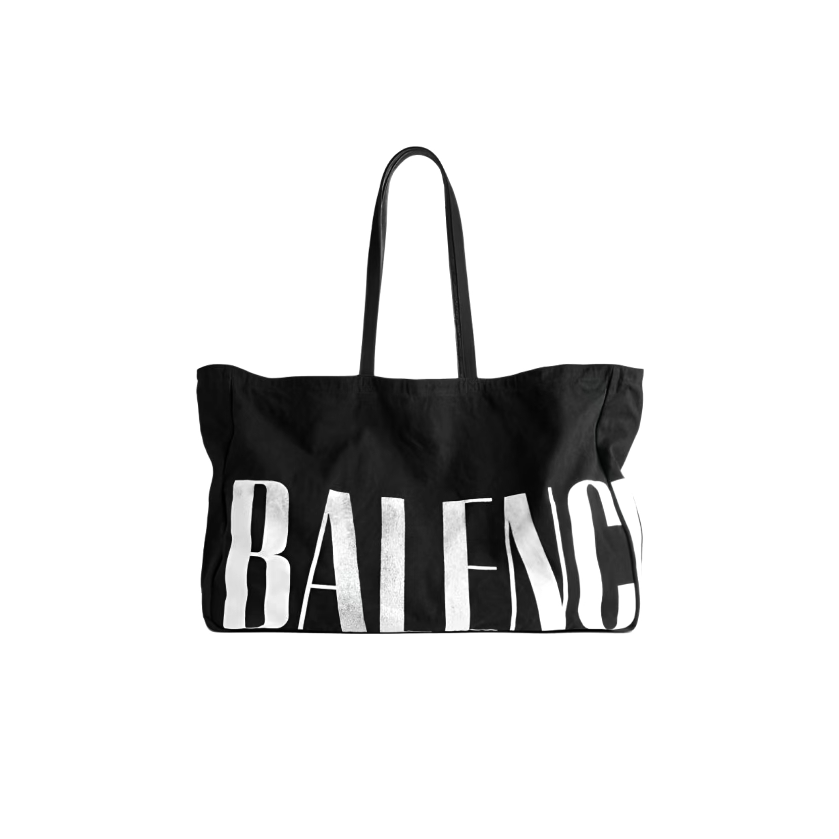 NIGO Balenciaga Men's & Women's Fashion Casual Solid Color Letter Print Decorative Shoulder Strap Patchwork Genuine Leather Tote Bag Handbag Shoulder Bag Bags #nigo78852