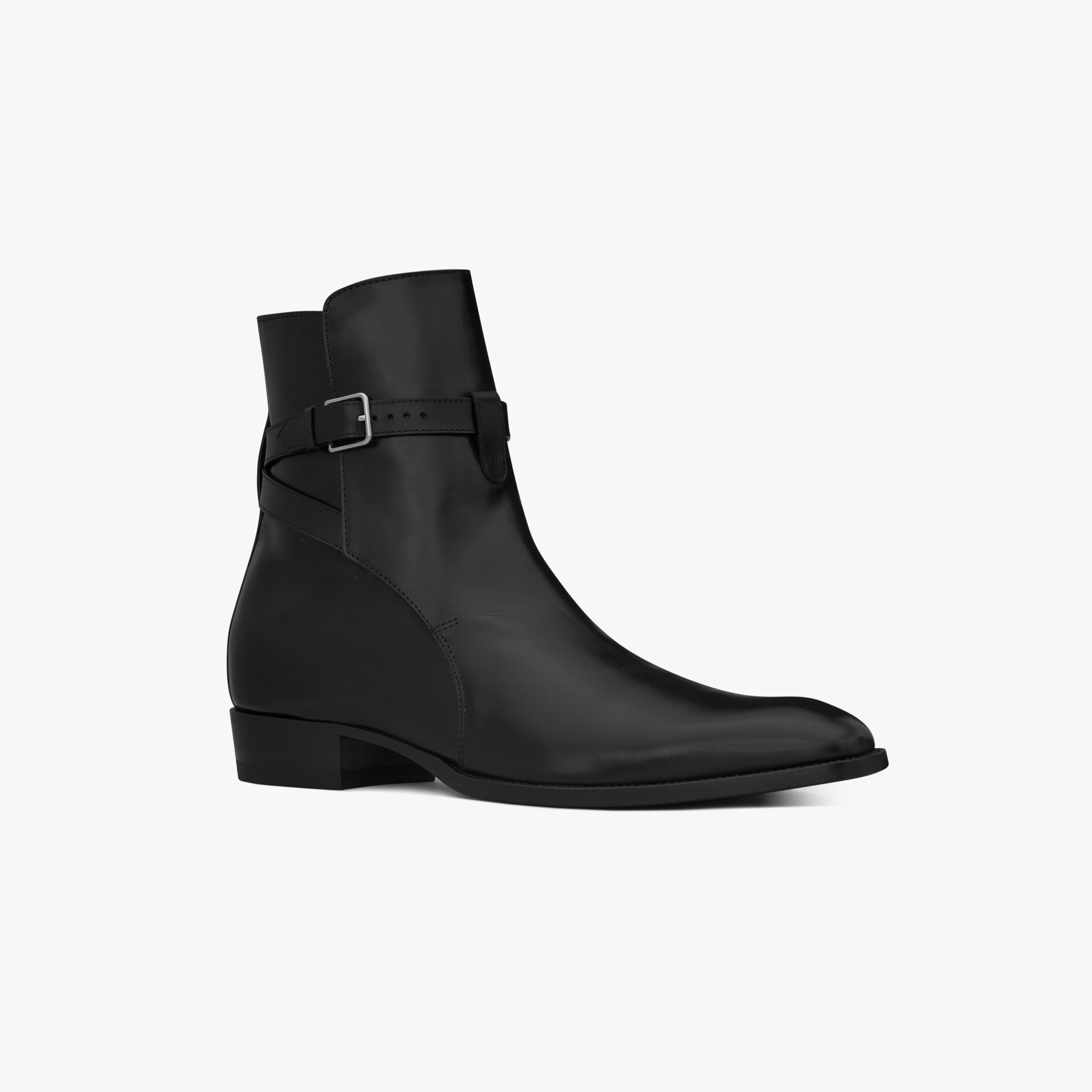 NIGO SAINT LAURENT Men's Fall/Winter Casual Round Toe Slip On Leather Low Top Ankle Boots #nigo78867